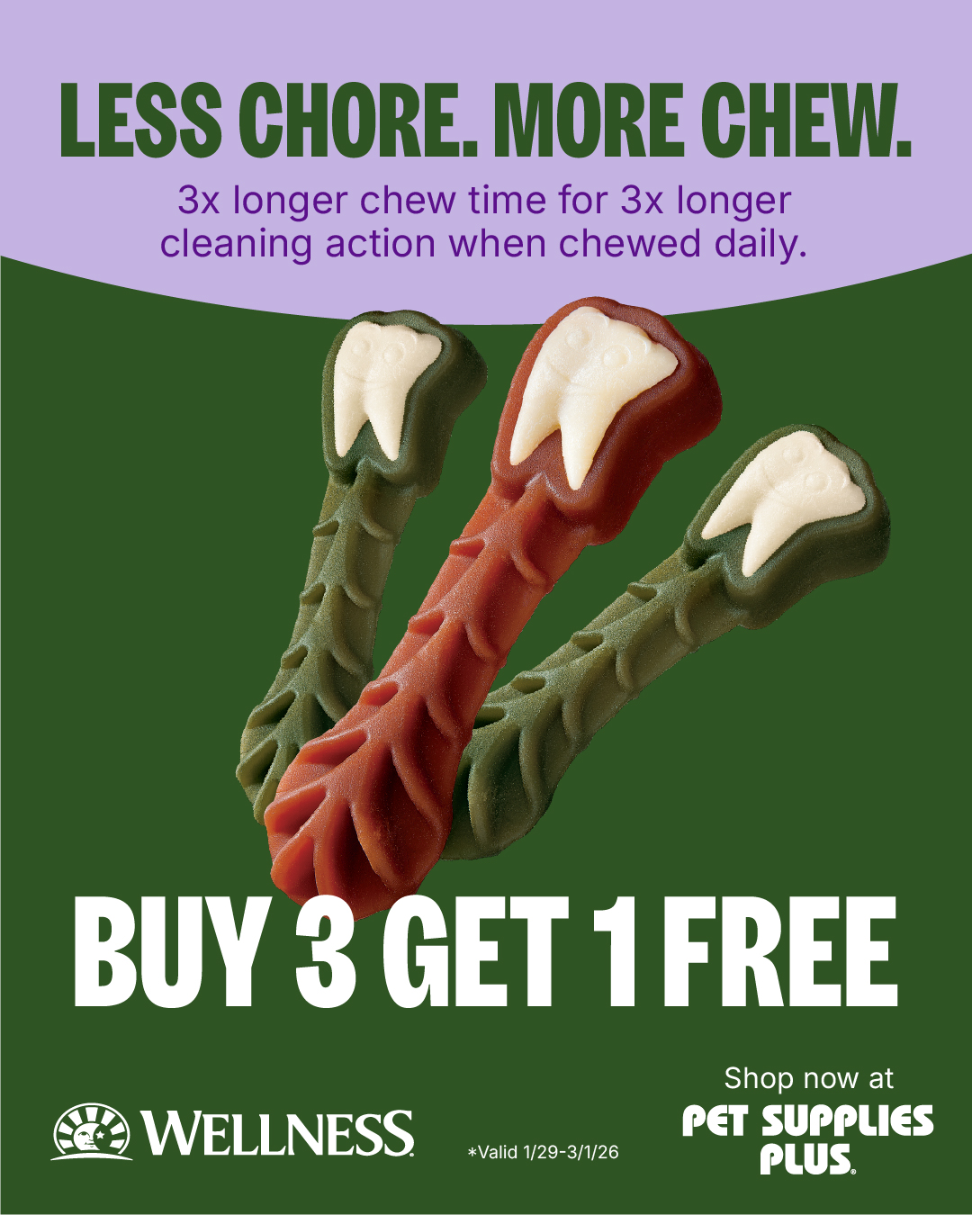Wellness Pet Food Facebook ad