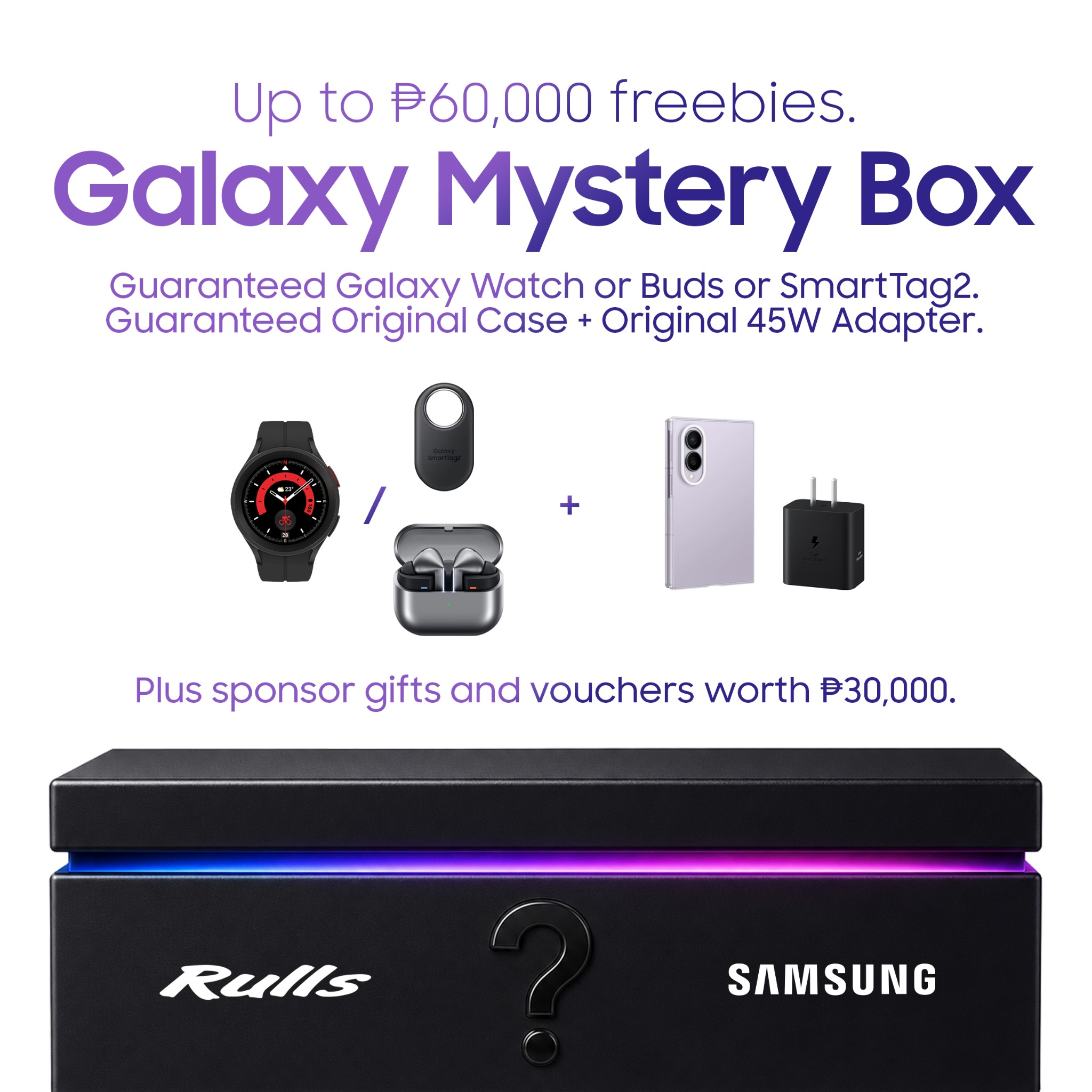 RULLS PH Facebook ad: Pre-order the Galaxy Z8 Series Today!