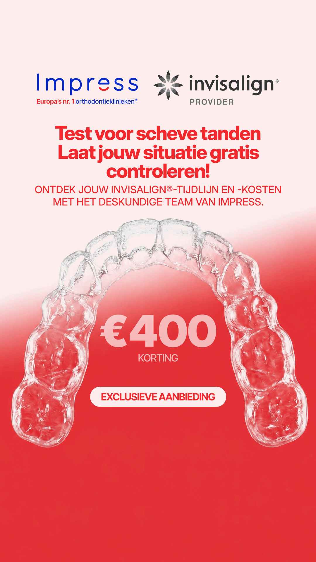 Impress Nederland Aligners Facebook ad