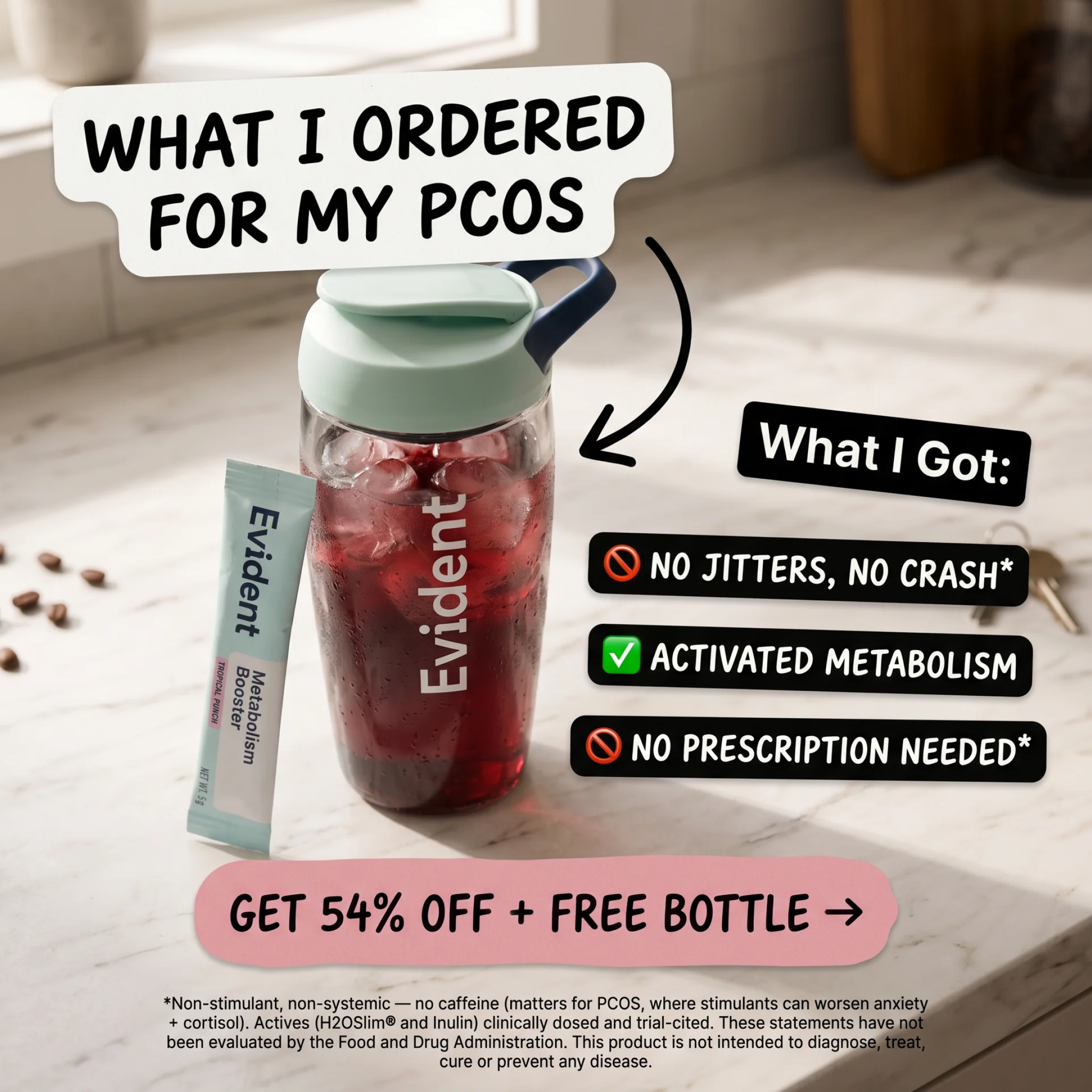My Life with PCOS Facebook ad