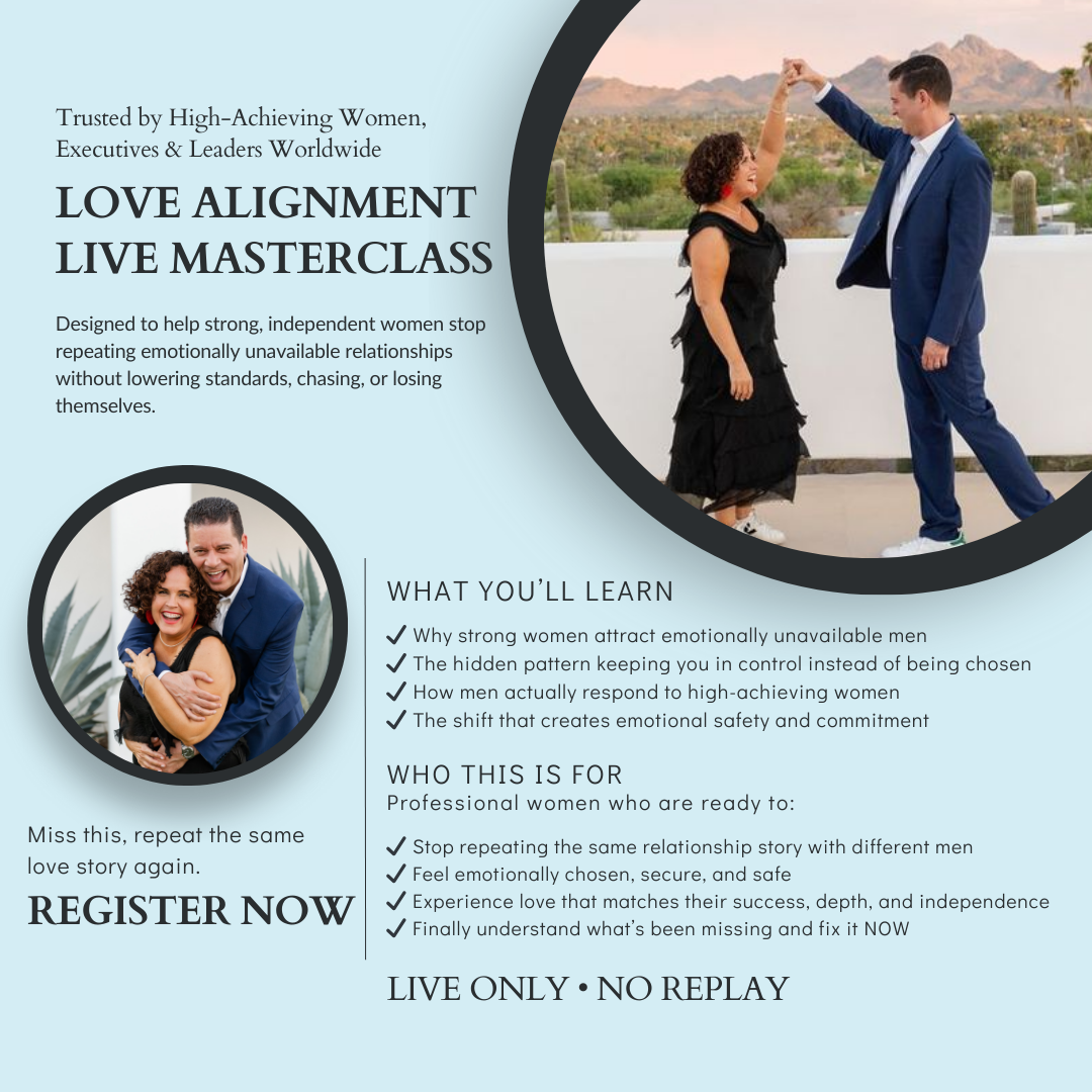 Johnny & Lara - Relationship Coaching for Women Facebook ad