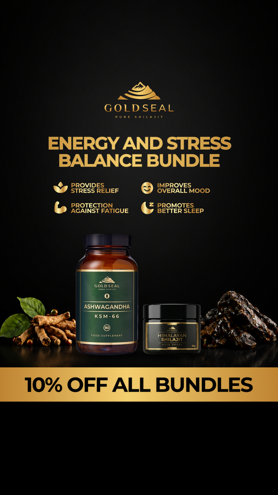 Gold Seal Shilajit Facebook ad