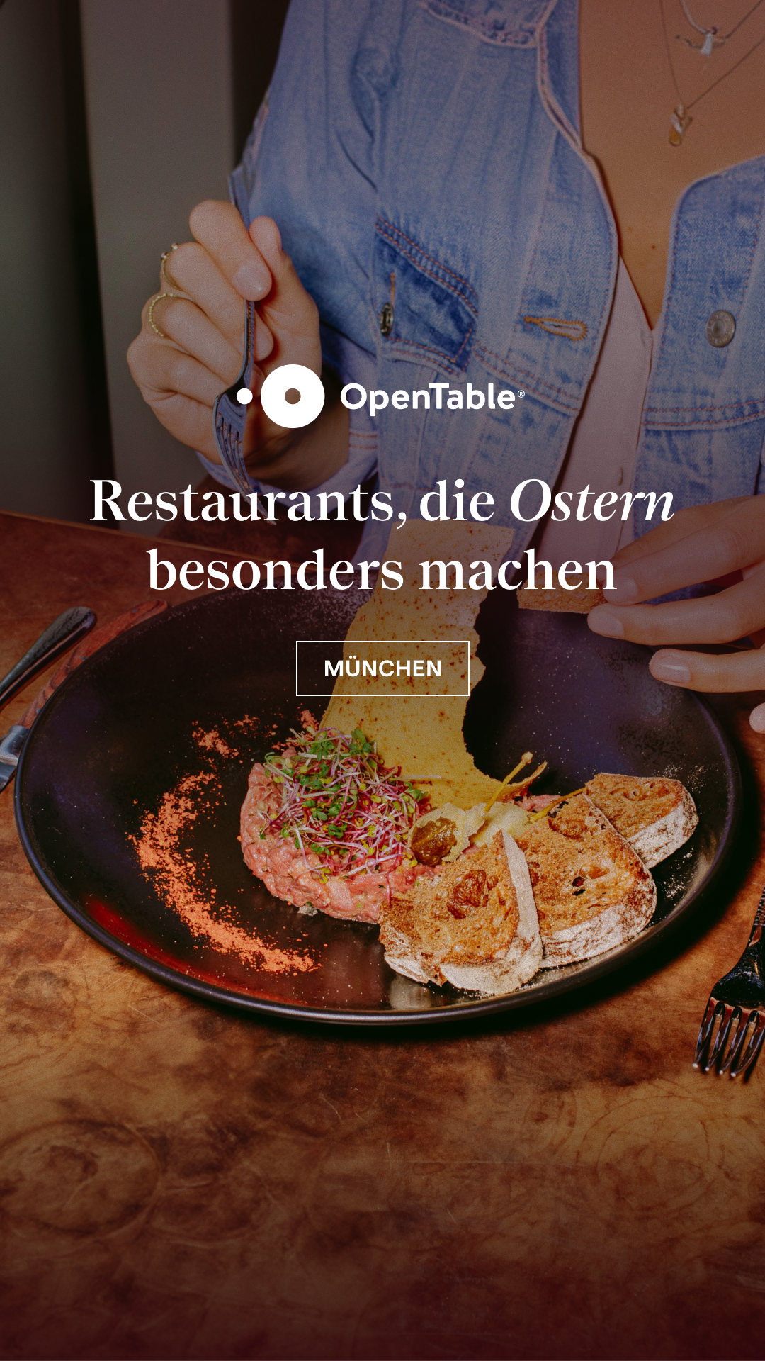 OpenTable Deutschland Facebook ad from Mar 17, 2026