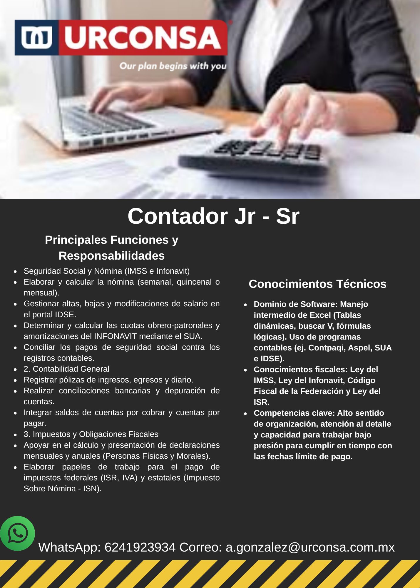 Talento Urconsa Facebook ad: En URCONSA llevamos más de 24 años construyendo…