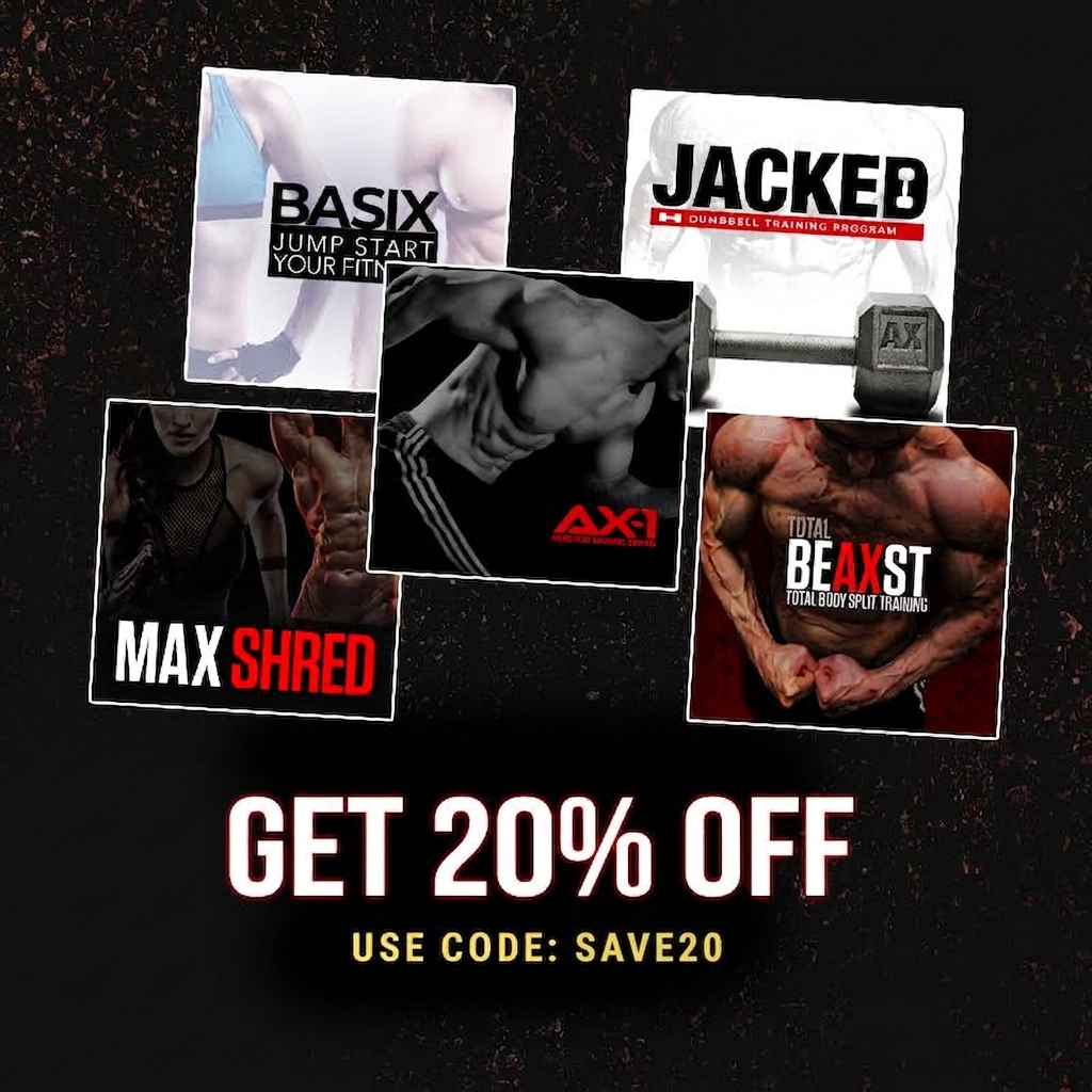 ATHLEAN-X Facebook ad: Get Your 20% Discount Before It's Gone.