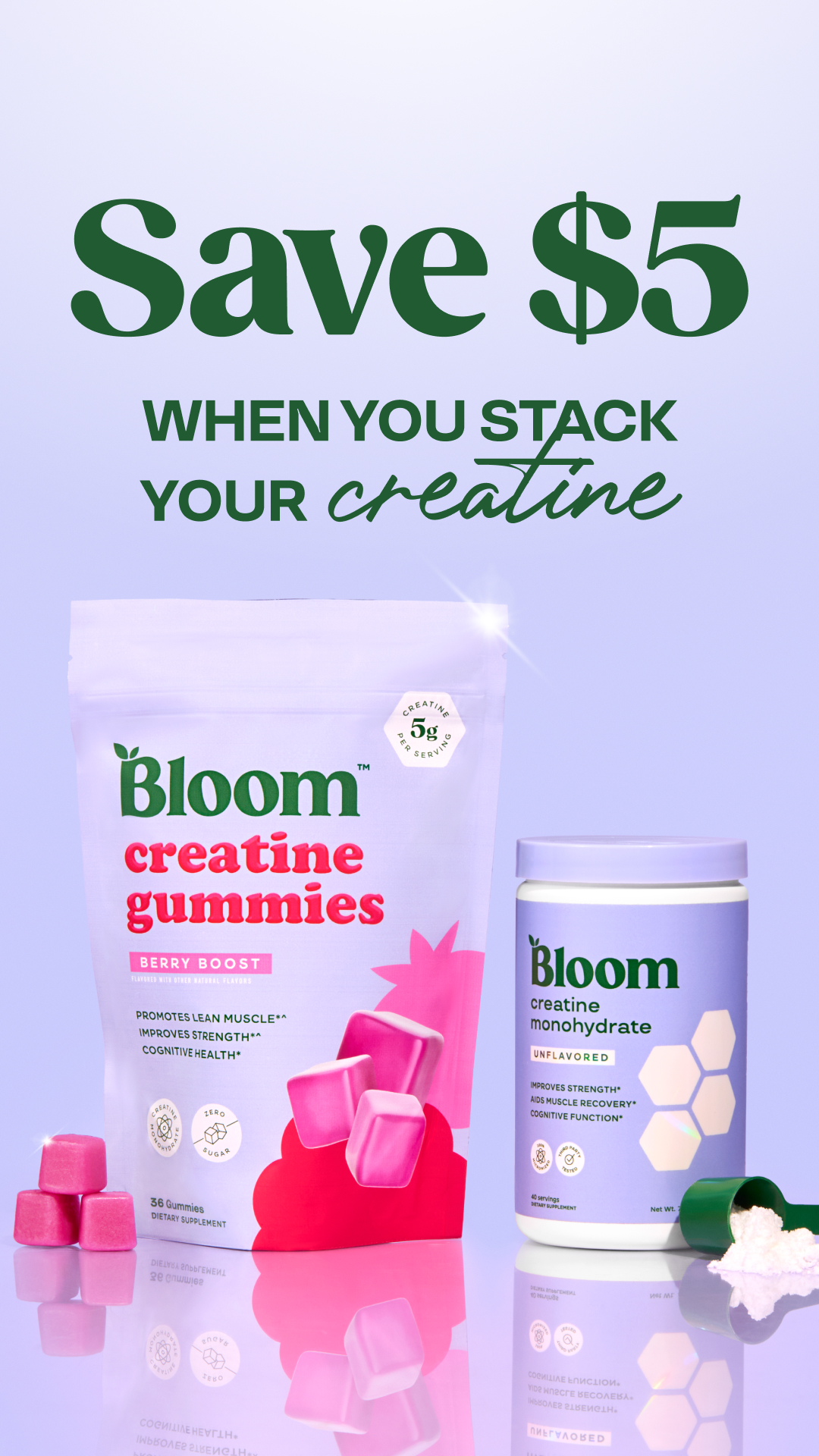 Bloom Nutrition Facebook ad