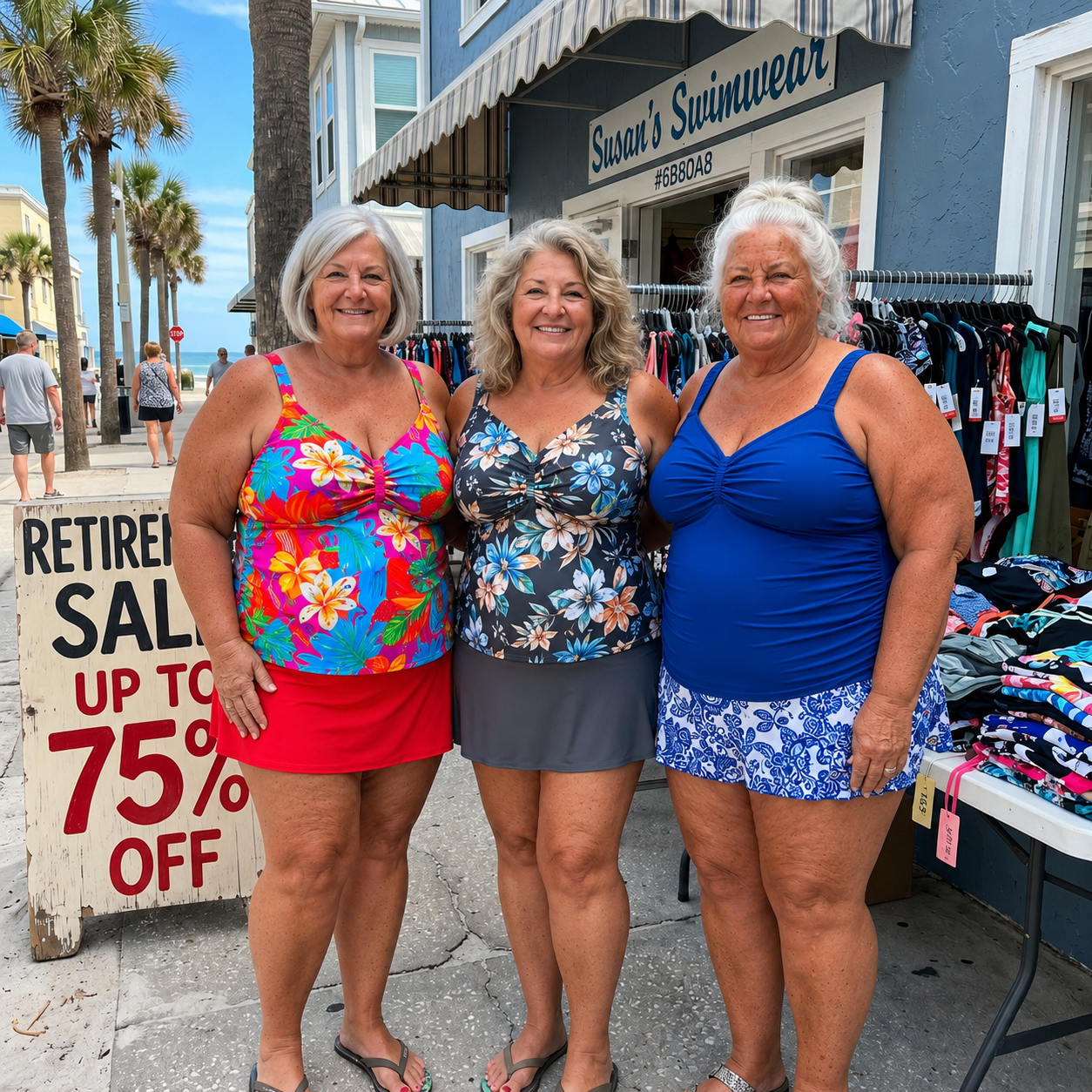 Susan Simmons Facebook ad: Susan's Swimwear Is Closing After 11 Years