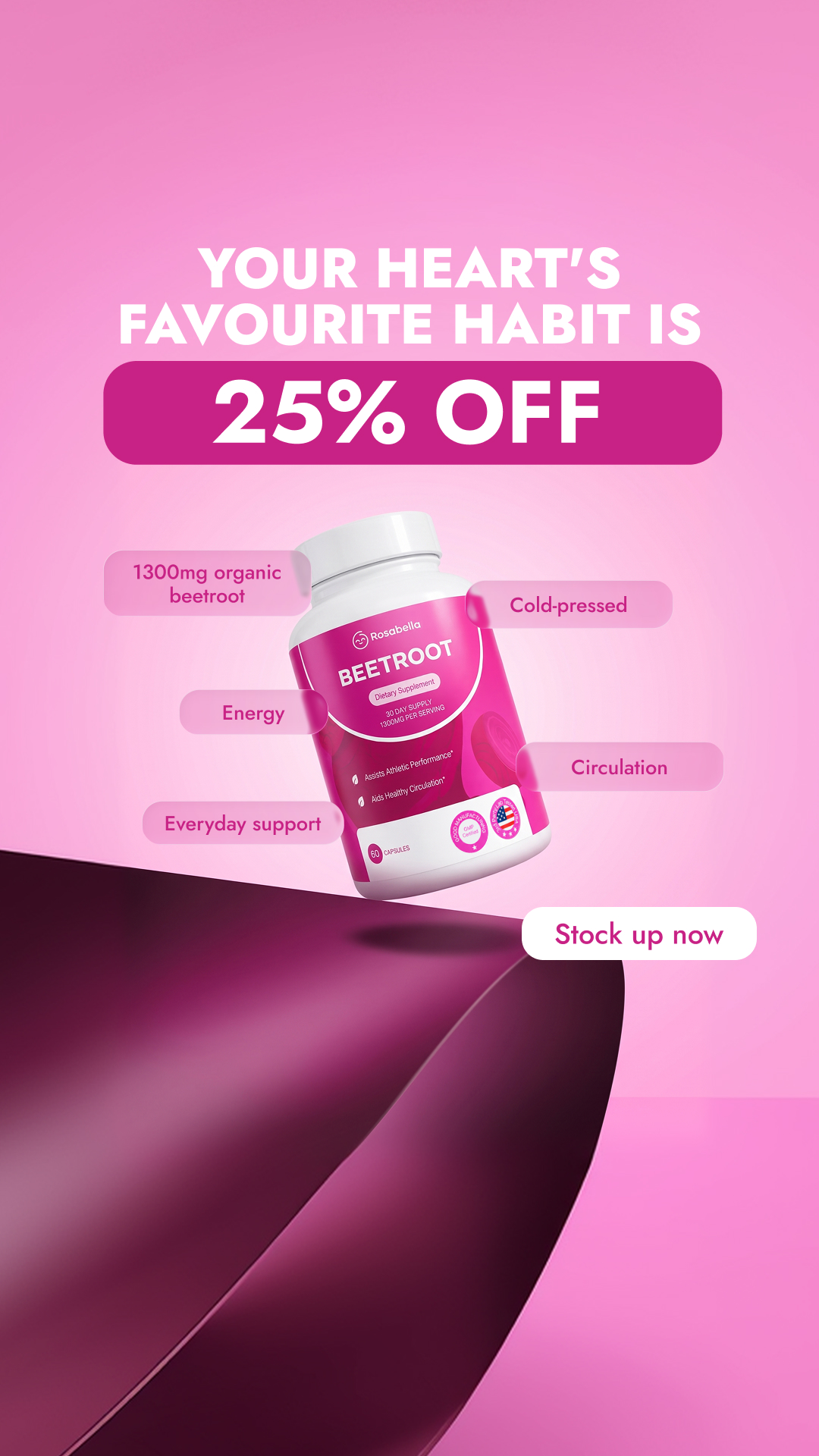 Rosabella Beetroot Facebook ad