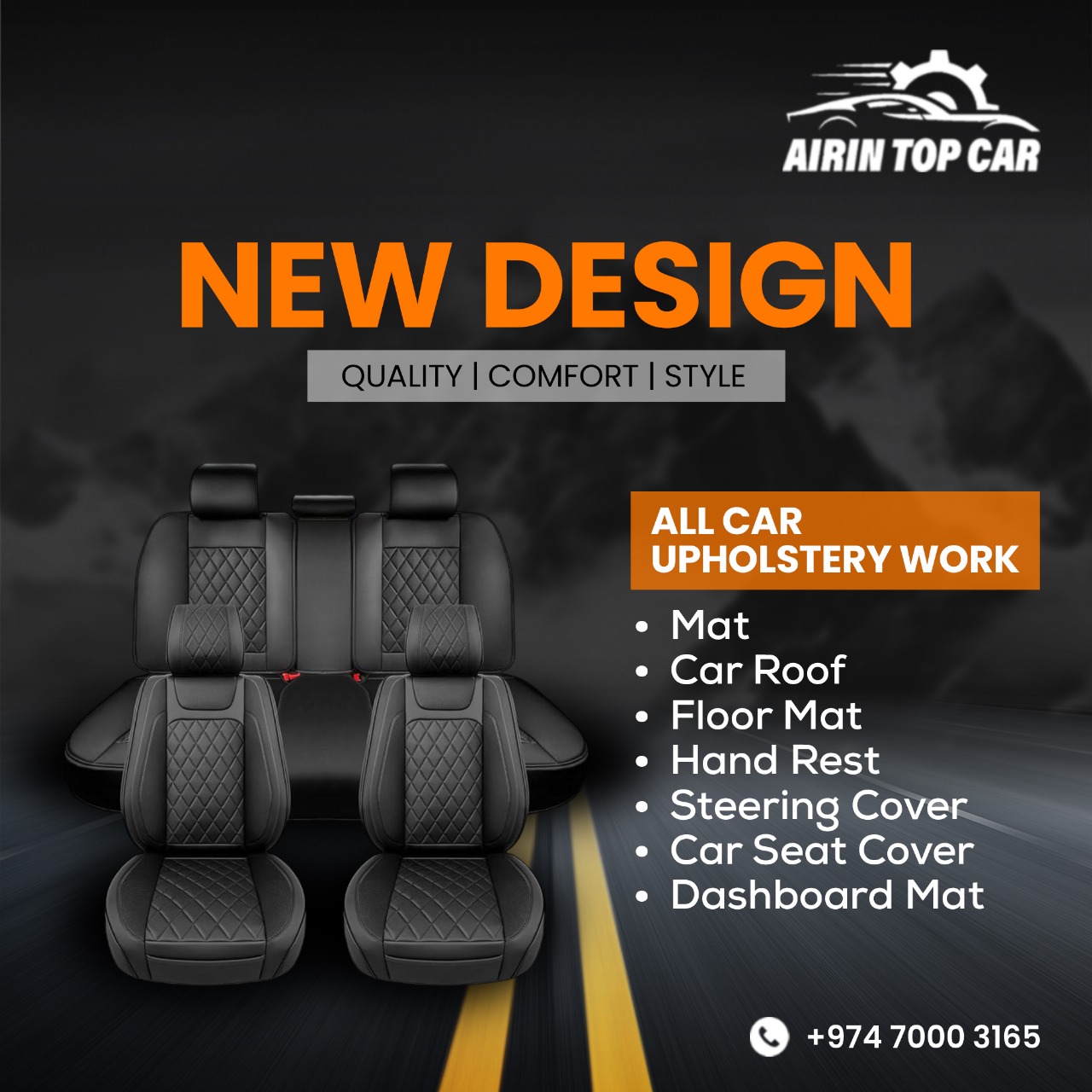 AIRIN top Car Accessories Qatar Facebook ad