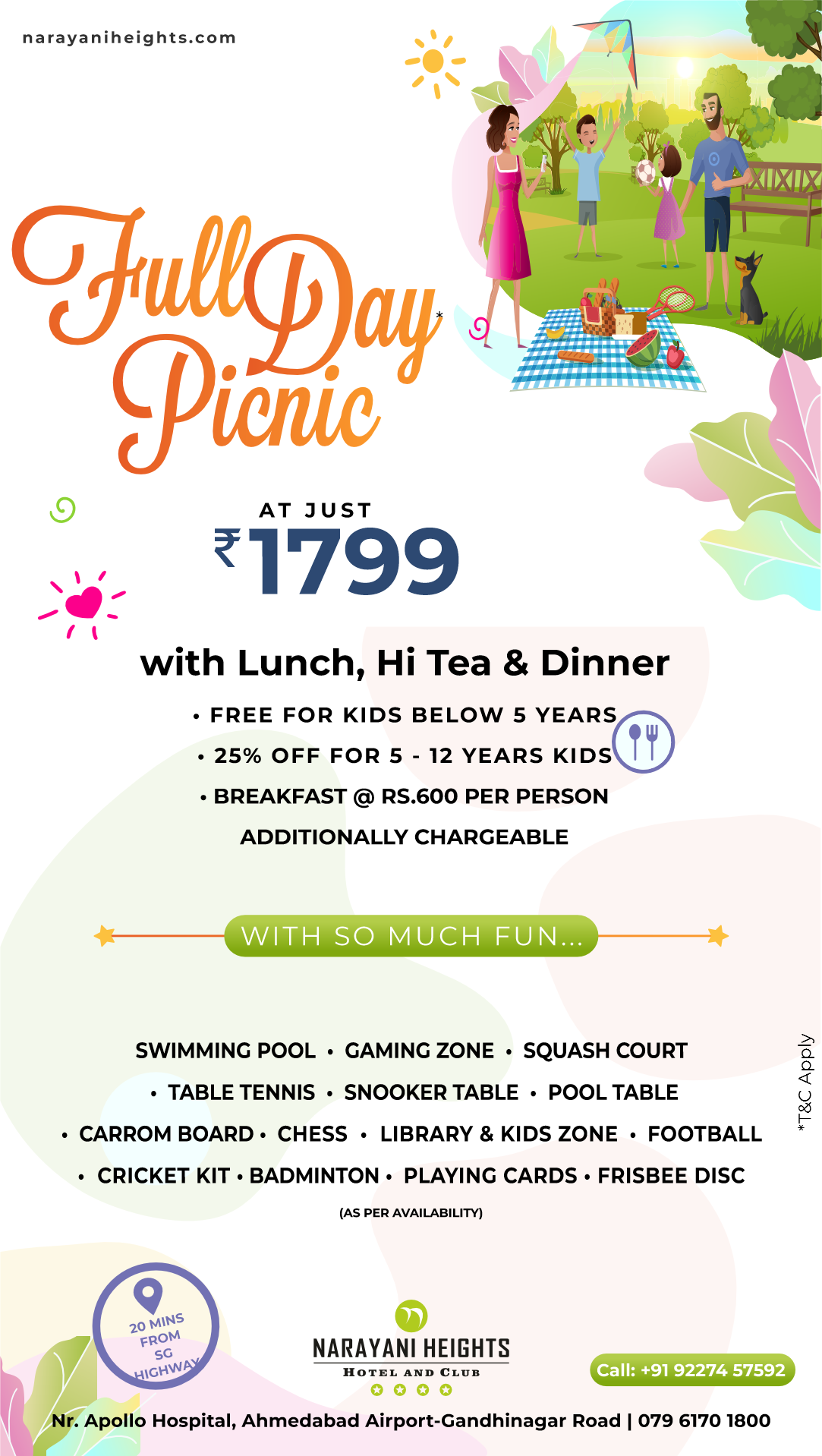Narayani Heights Facebook ad
