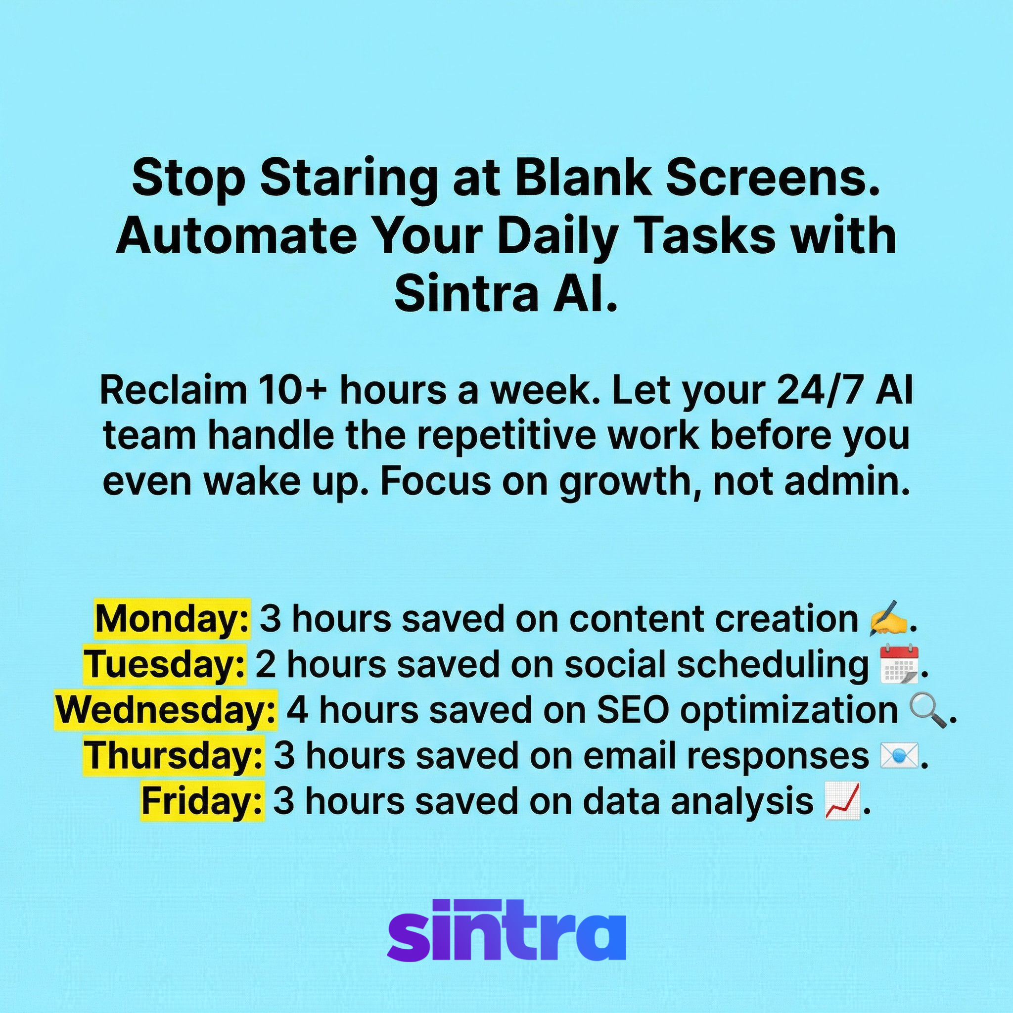 sintra.ai Facebook ad