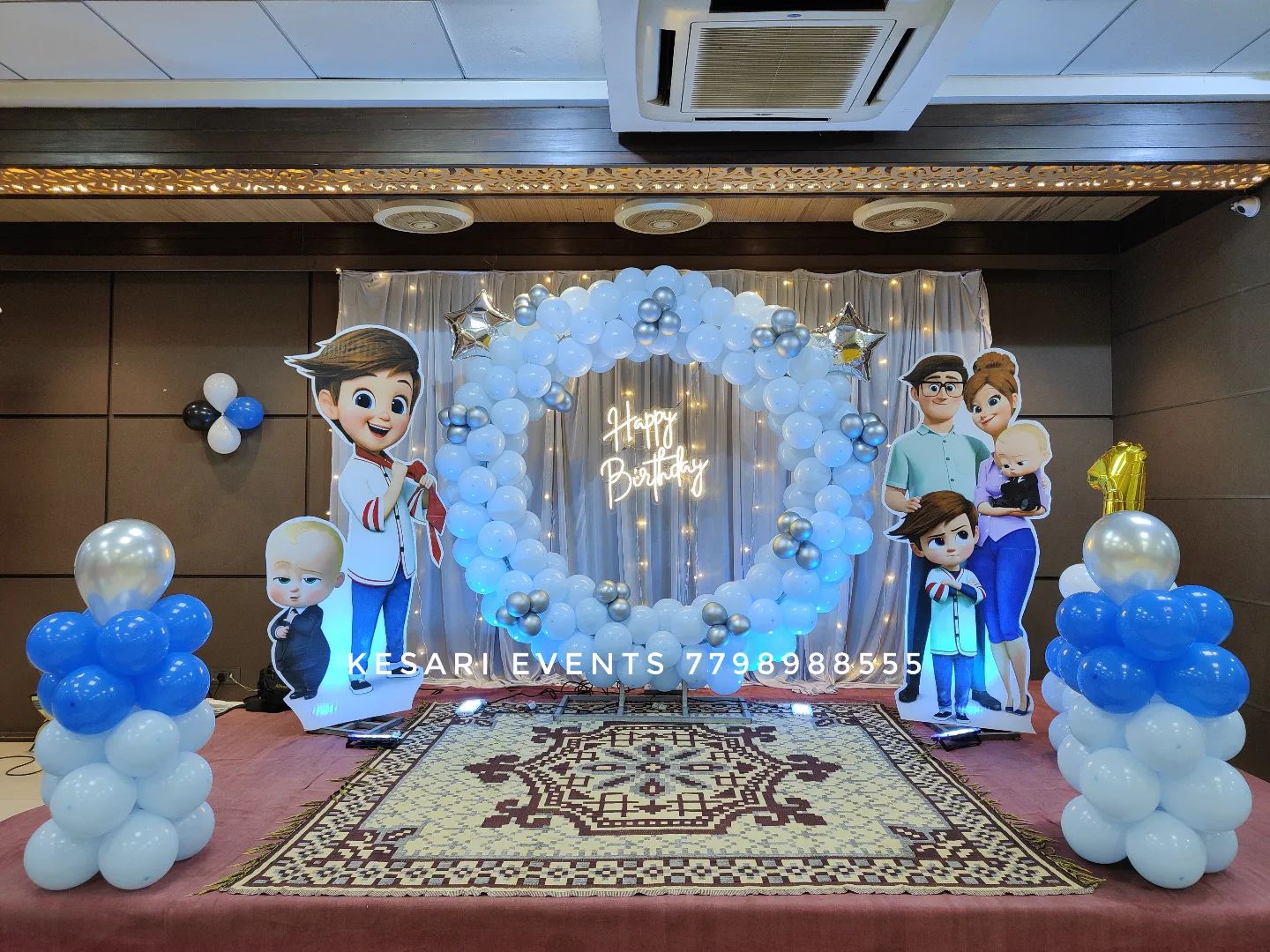 Kesari_Events Facebook ad: One stop solution for birthday celebration, baby shower…