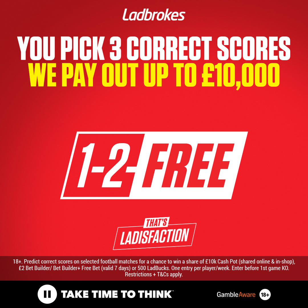Ladbrokes Facebook ad