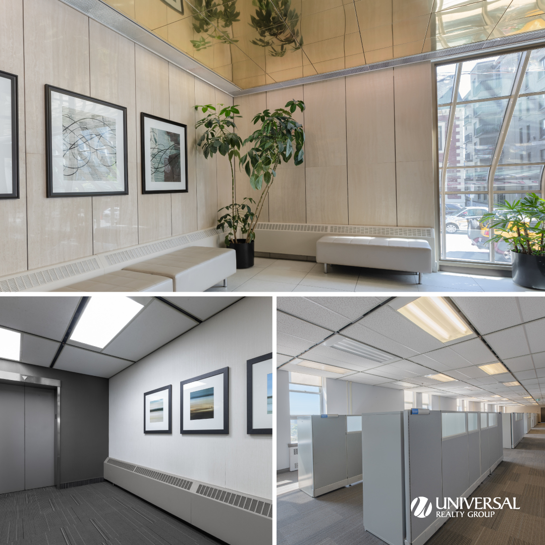 Universal Realty Group Commercial Facebook ad: Lease Modern Office Space in Downtown Halifax