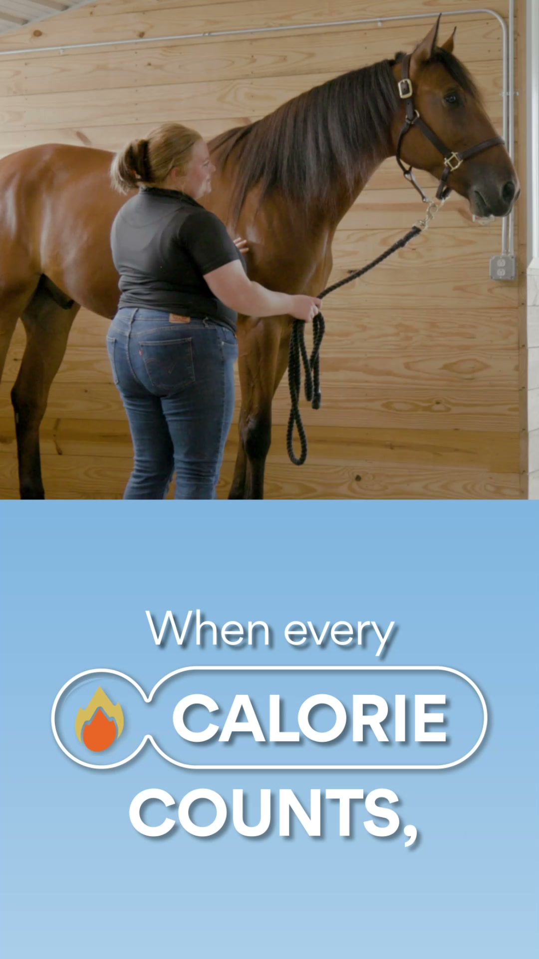 Chewy Facebook ad: Ultra-Low NSC Horse Feed