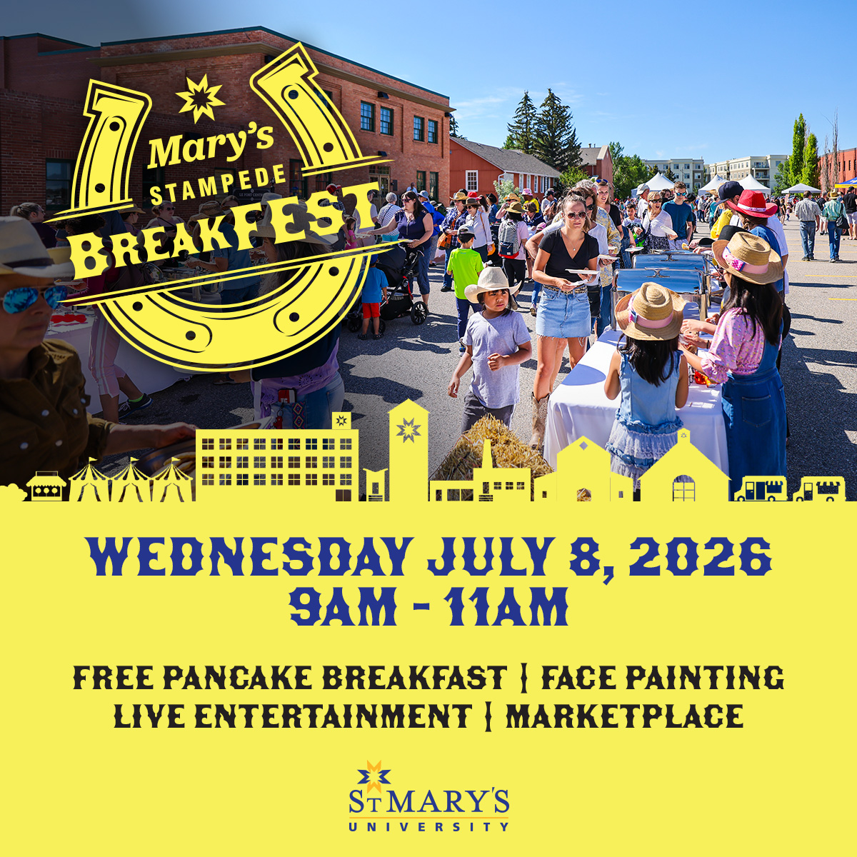 St. Mary's University Facebook ad