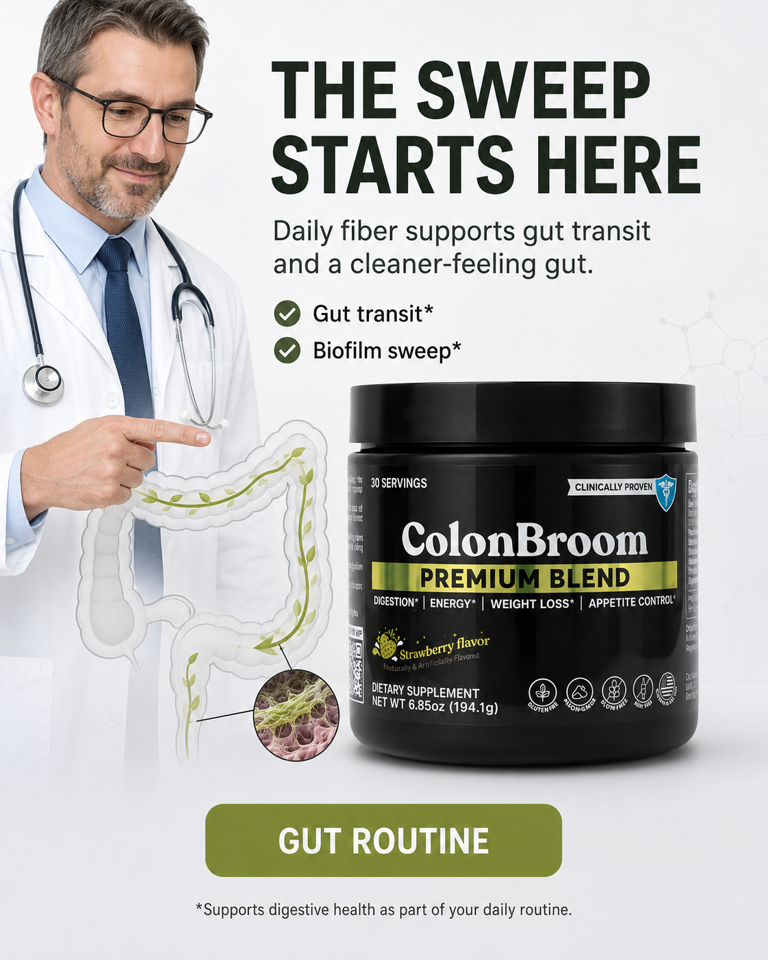 ColonBroom Facebook ad