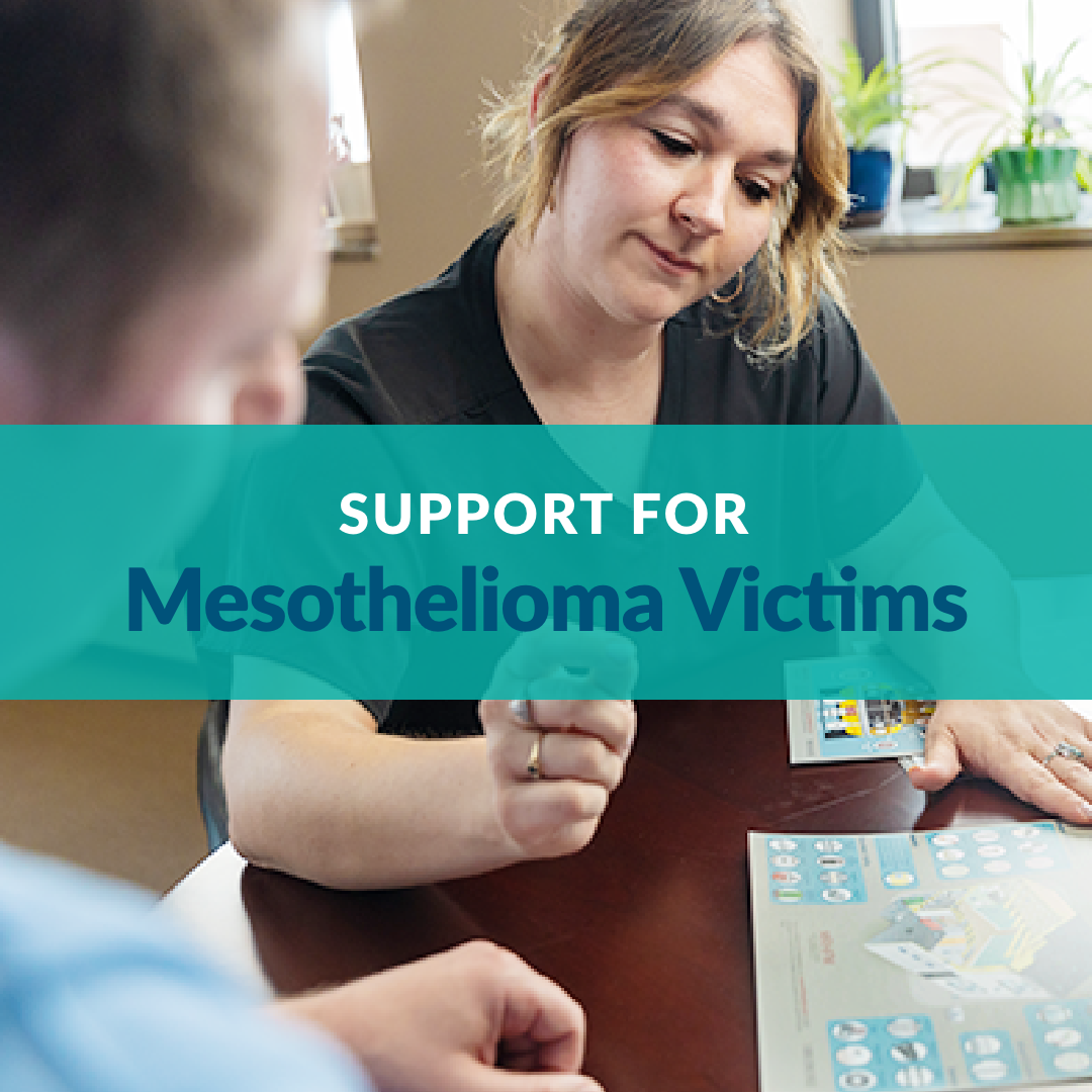 Mesothelioma Book Facebook ad
