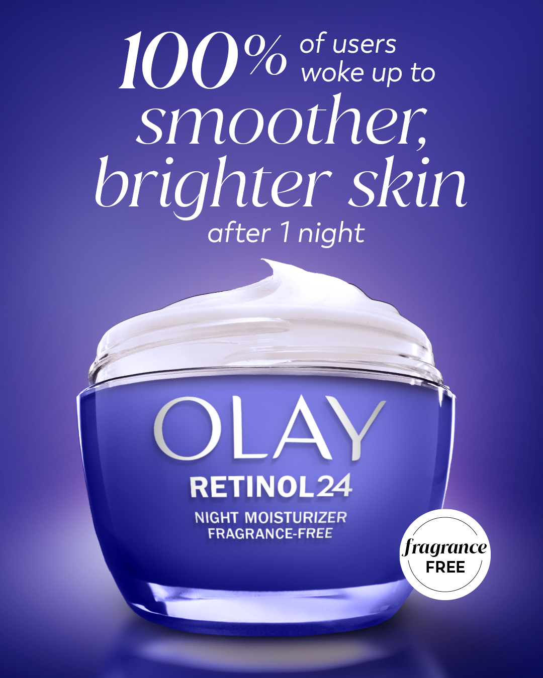 Olay Facebook ad
