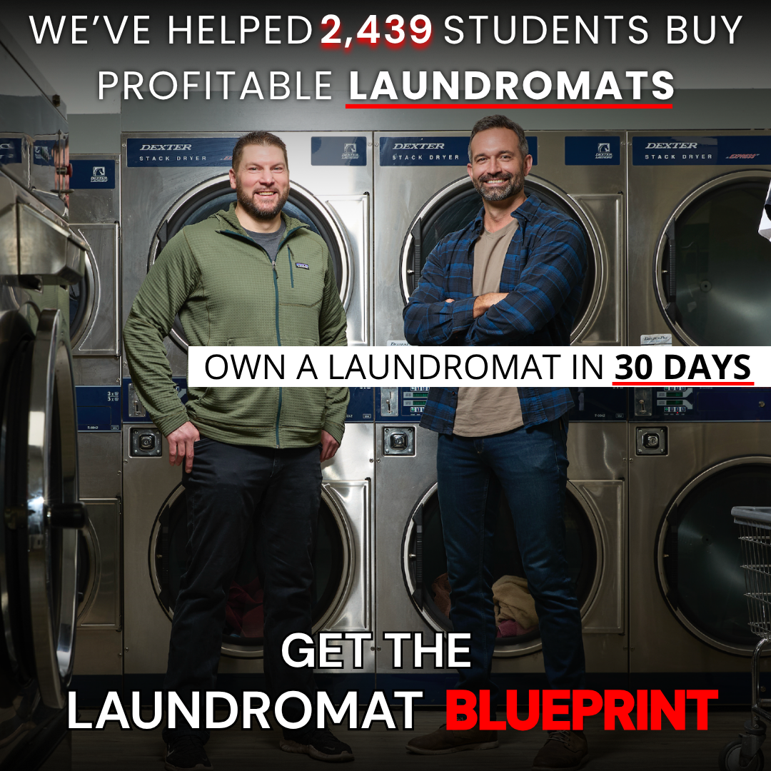 30 Day Laundromat Ownership Mastery Facebook ad: I Left Groupon For 6-Figures From Washing Machines