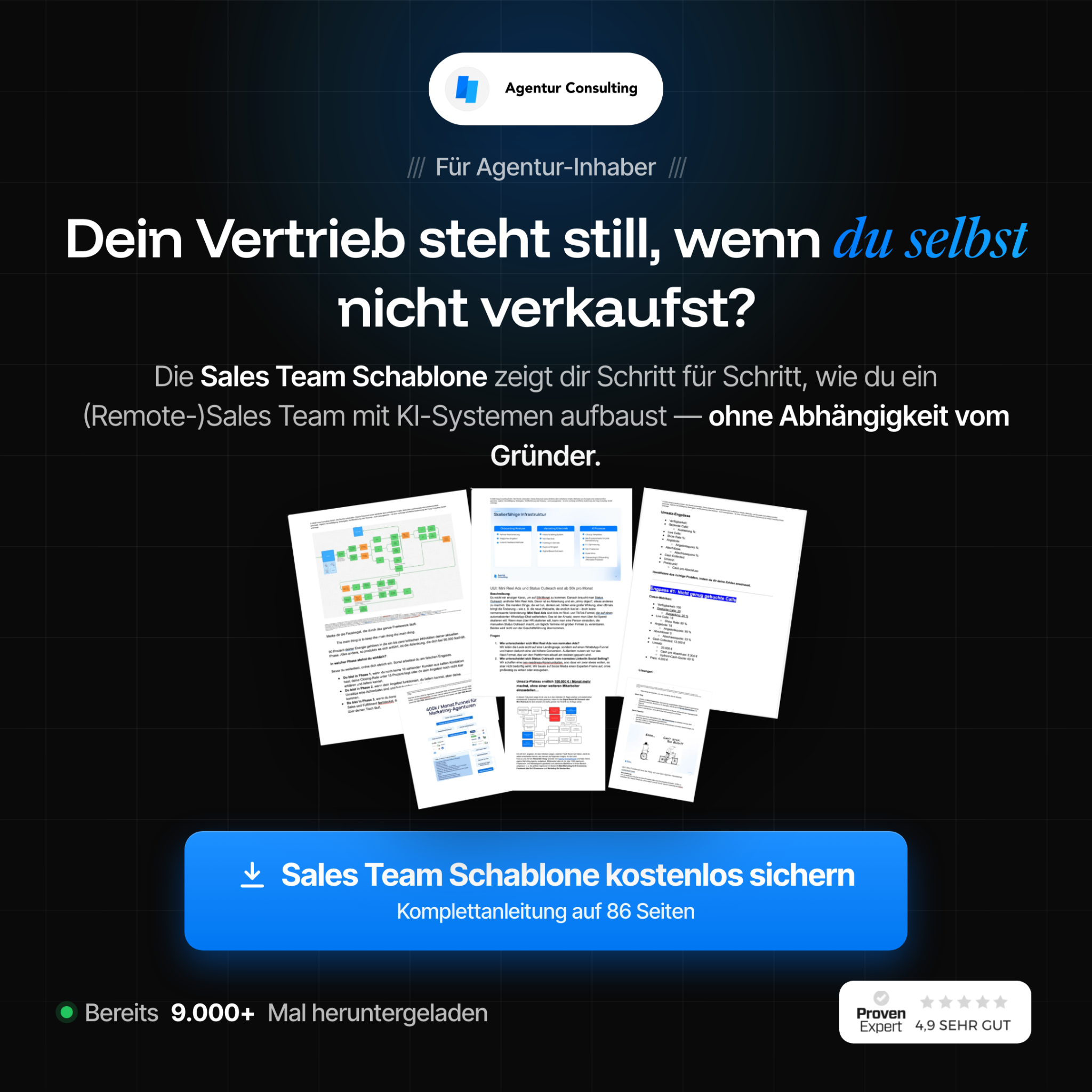 Alexander Heeg Facebook ad: KI optimiertes Sales Team aufbauen