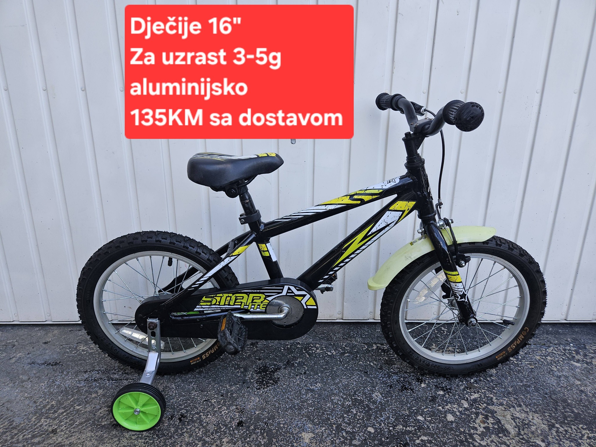 Bicikla iz uvoza Facebook ad: Dječija bicikla u ponudi