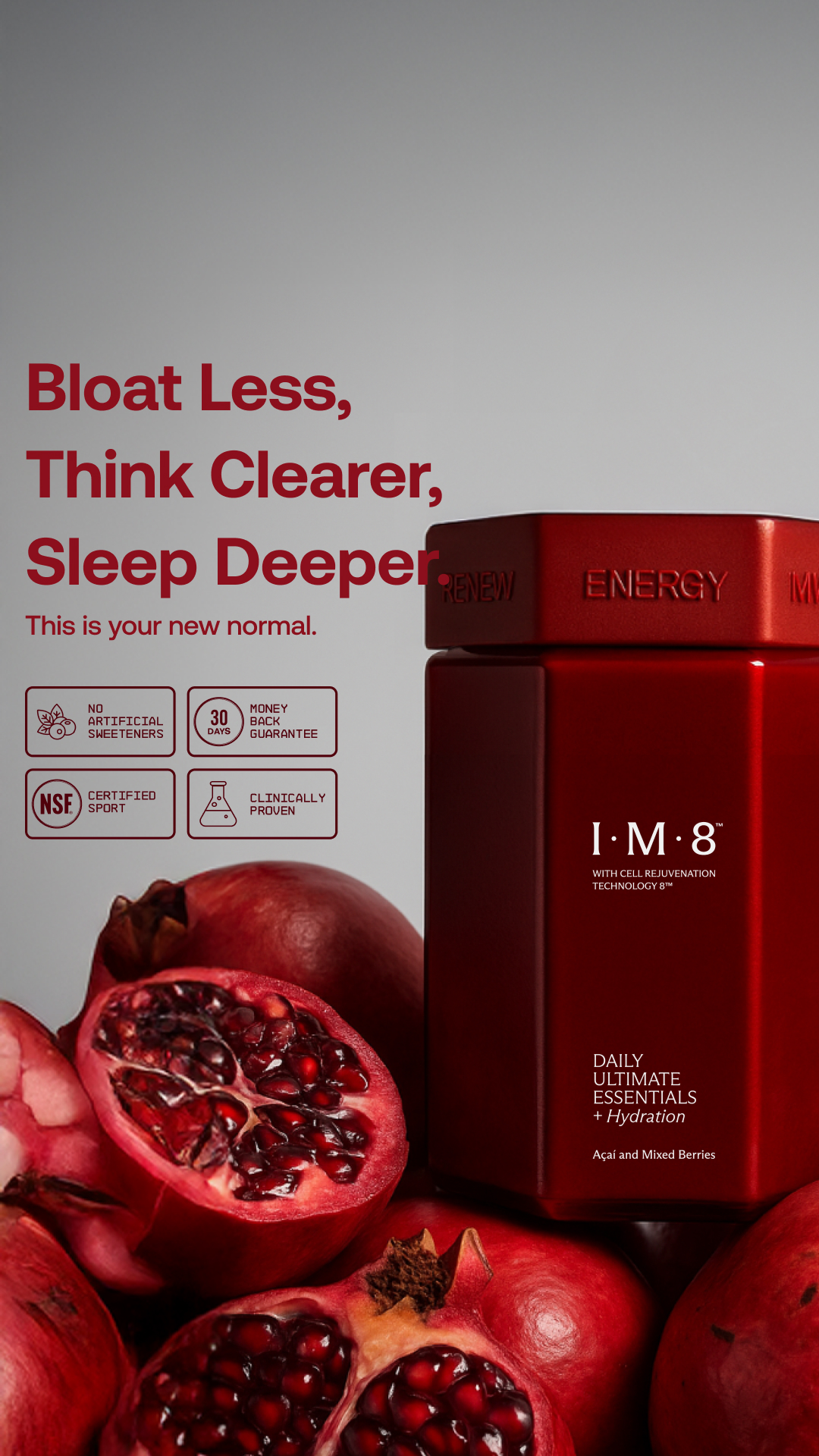IM8 Health Facebook ad