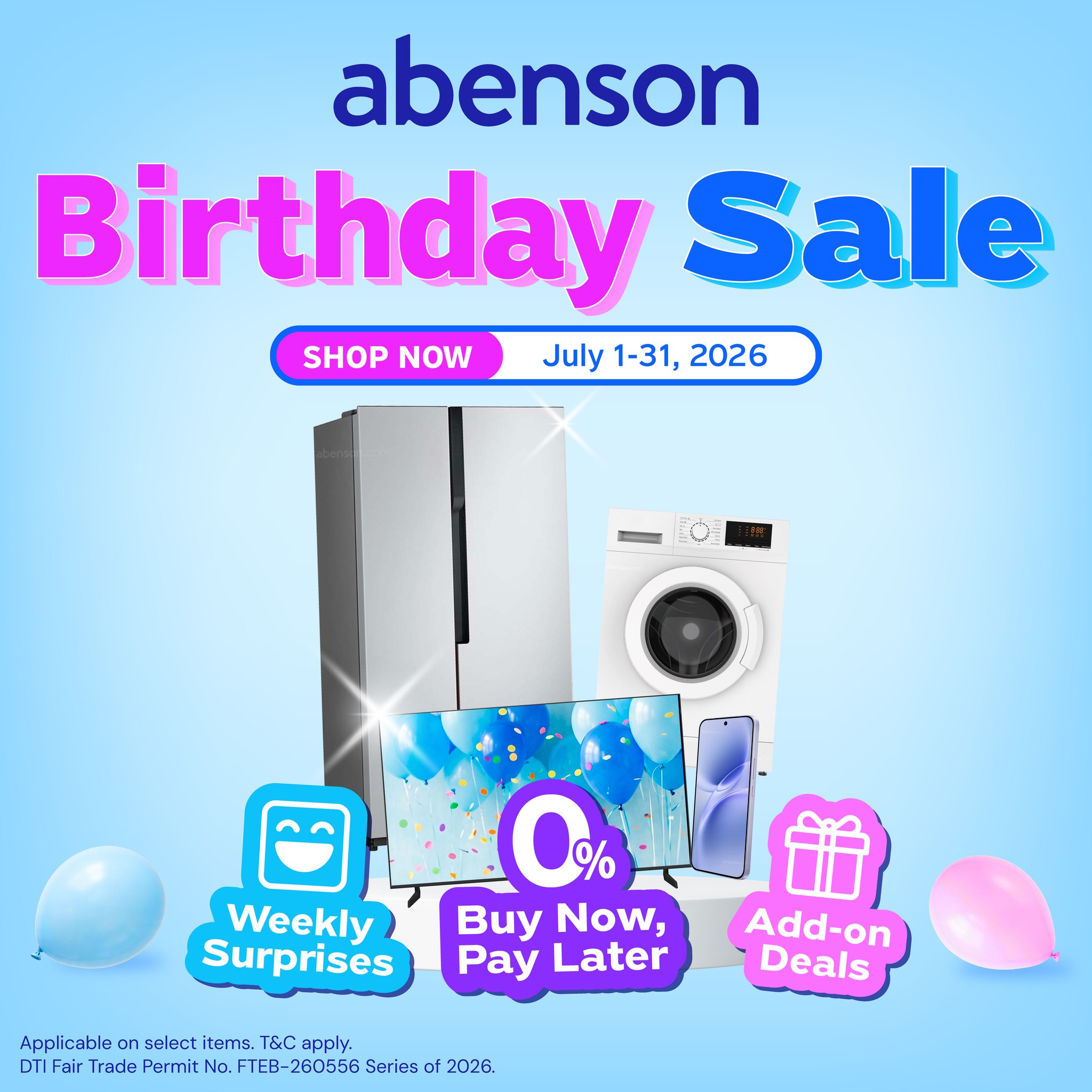 Abenson Facebook ad
