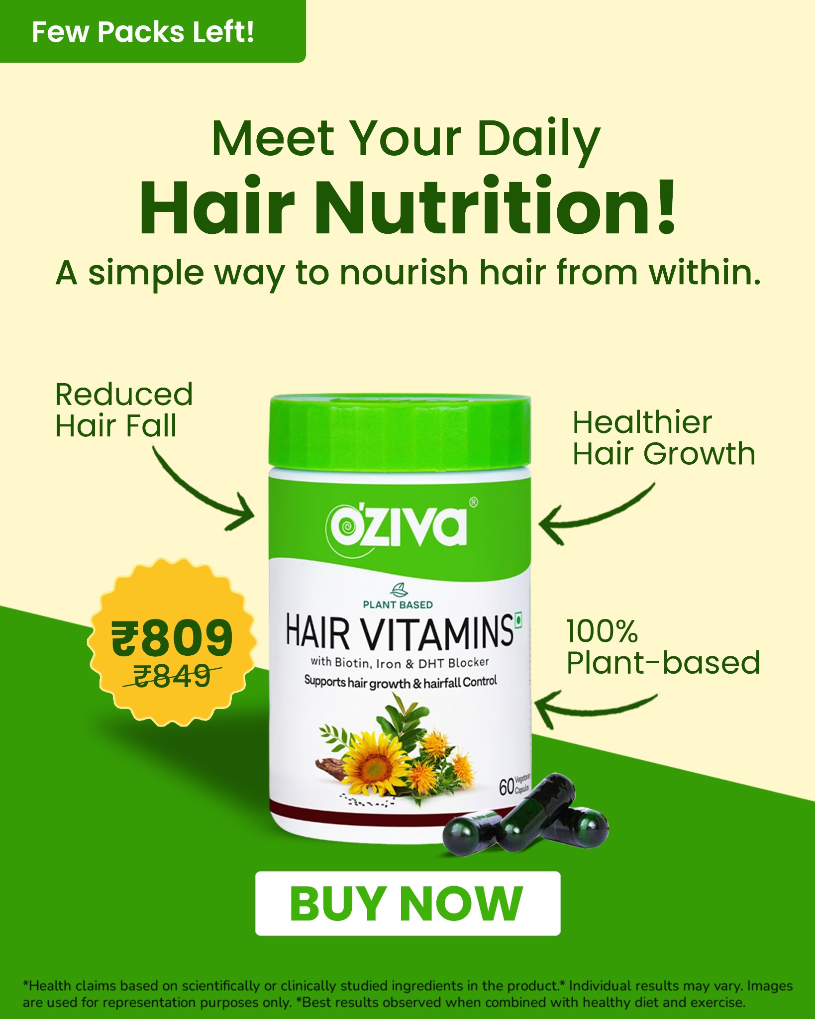 OZiva Facebook ad