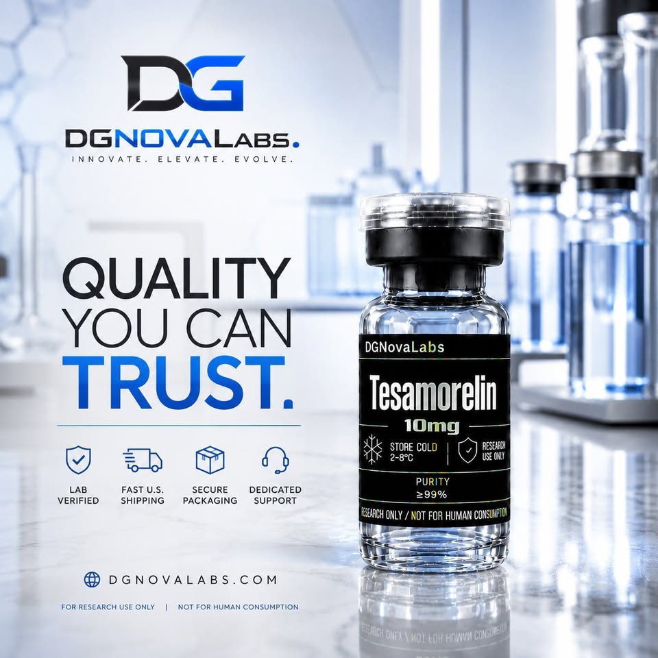 DGNovaLabs Facebook ad: Buy Research Peptides Online | 99%+ Purity, DGNovaLabs