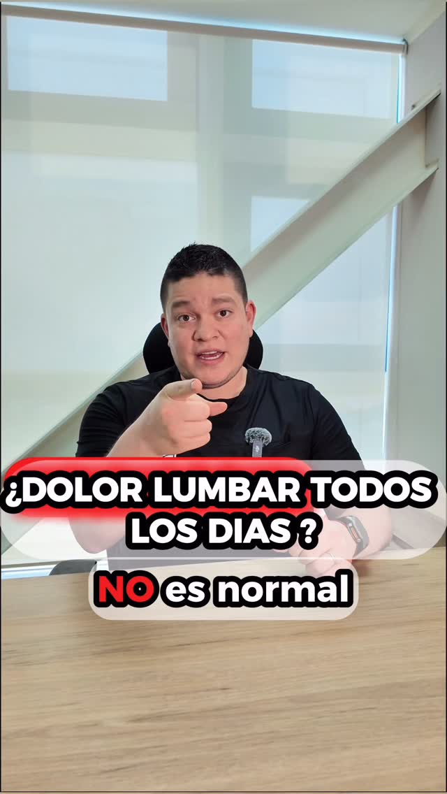 Dr Suarez Medicina Regenerativa Facebook ad: ¿Vives con dolor lumbar todos los días… y…