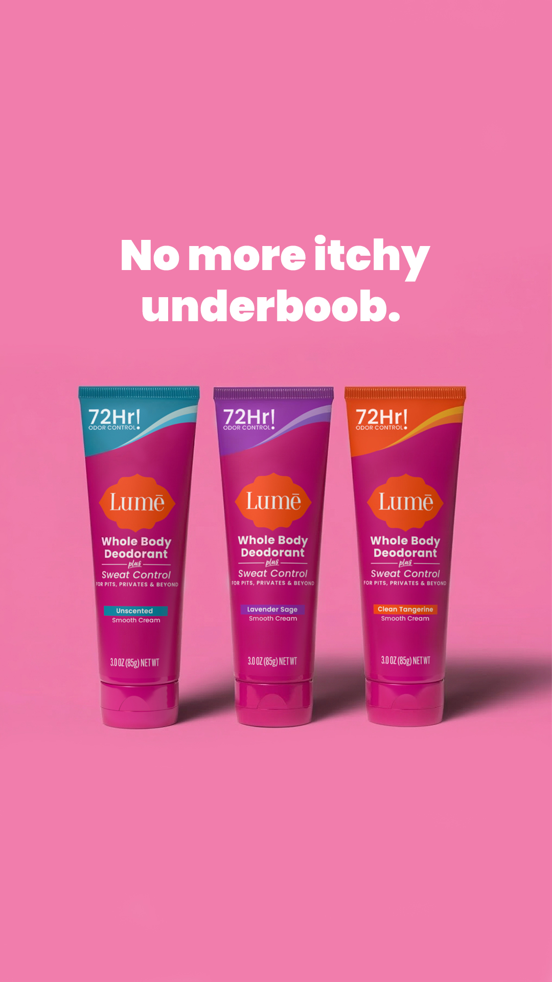 Lume Deodorant Facebook ad