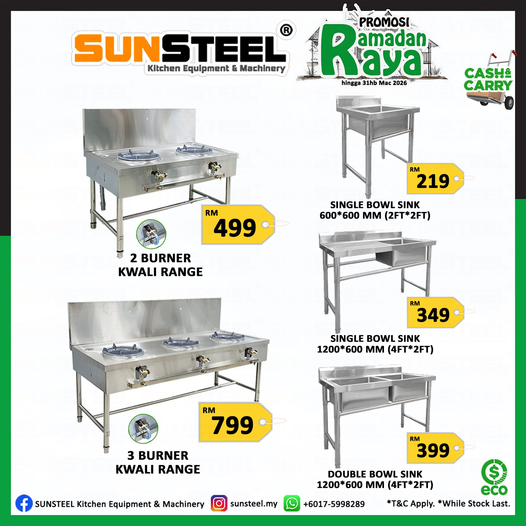 SUNSTEEL PENANG Facebook ad