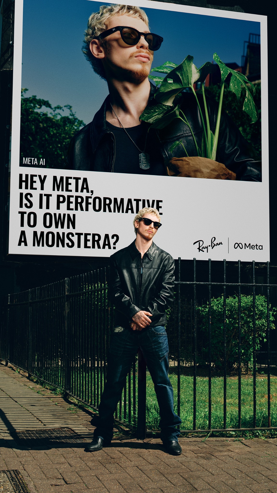 Ray-Ban Meta Facebook ad
