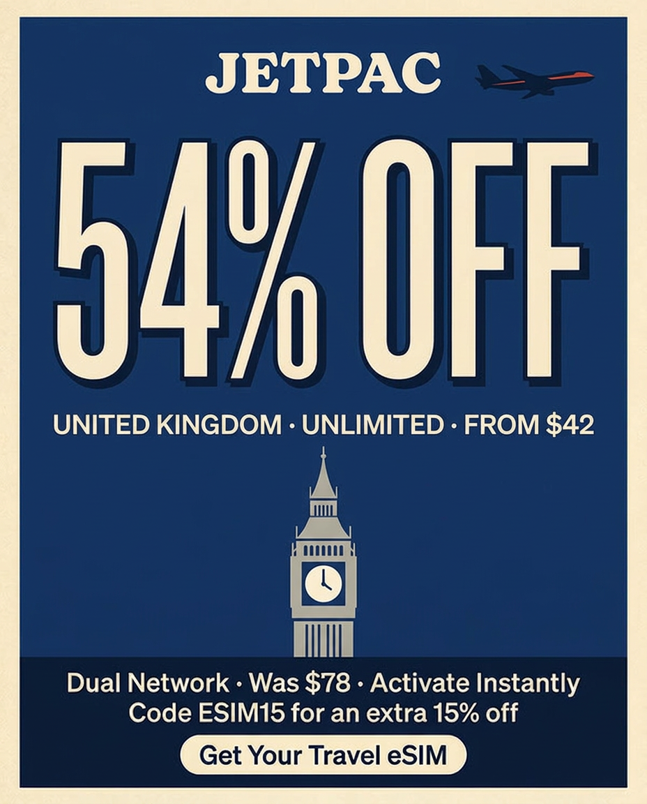 Jetpac Facebook ad