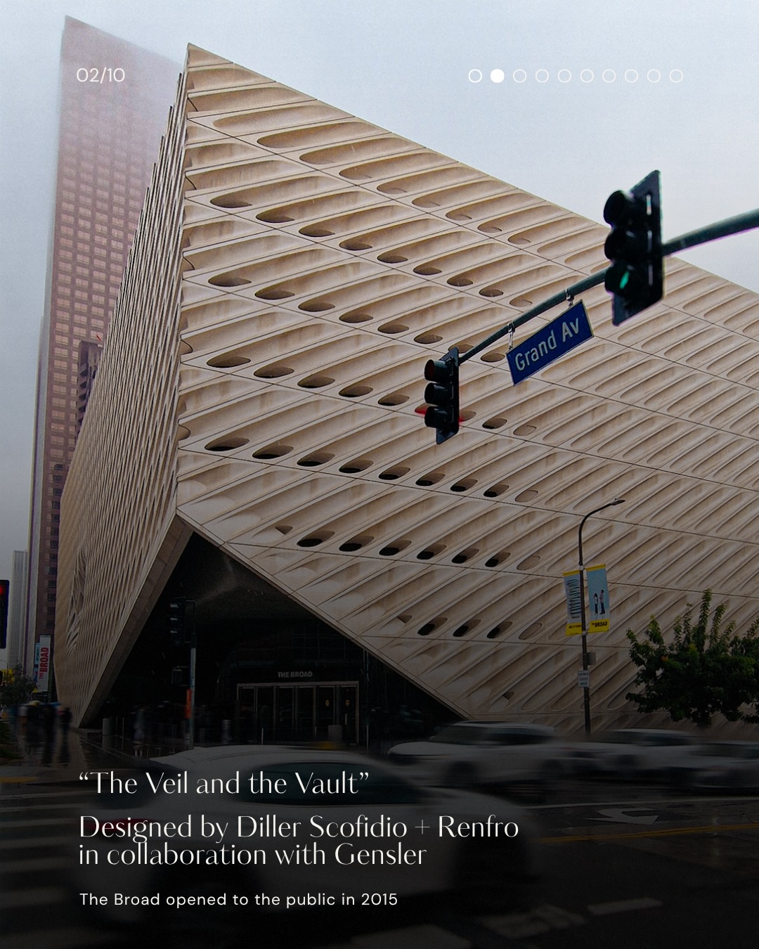 collectorsneedle Facebook ad: A closer look at The Broad.