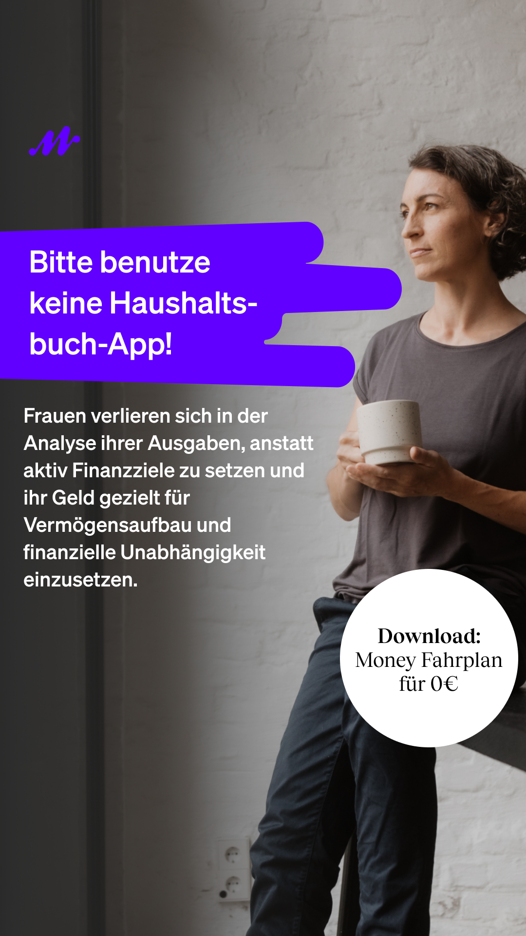 Madame Moneypenny Facebook ad