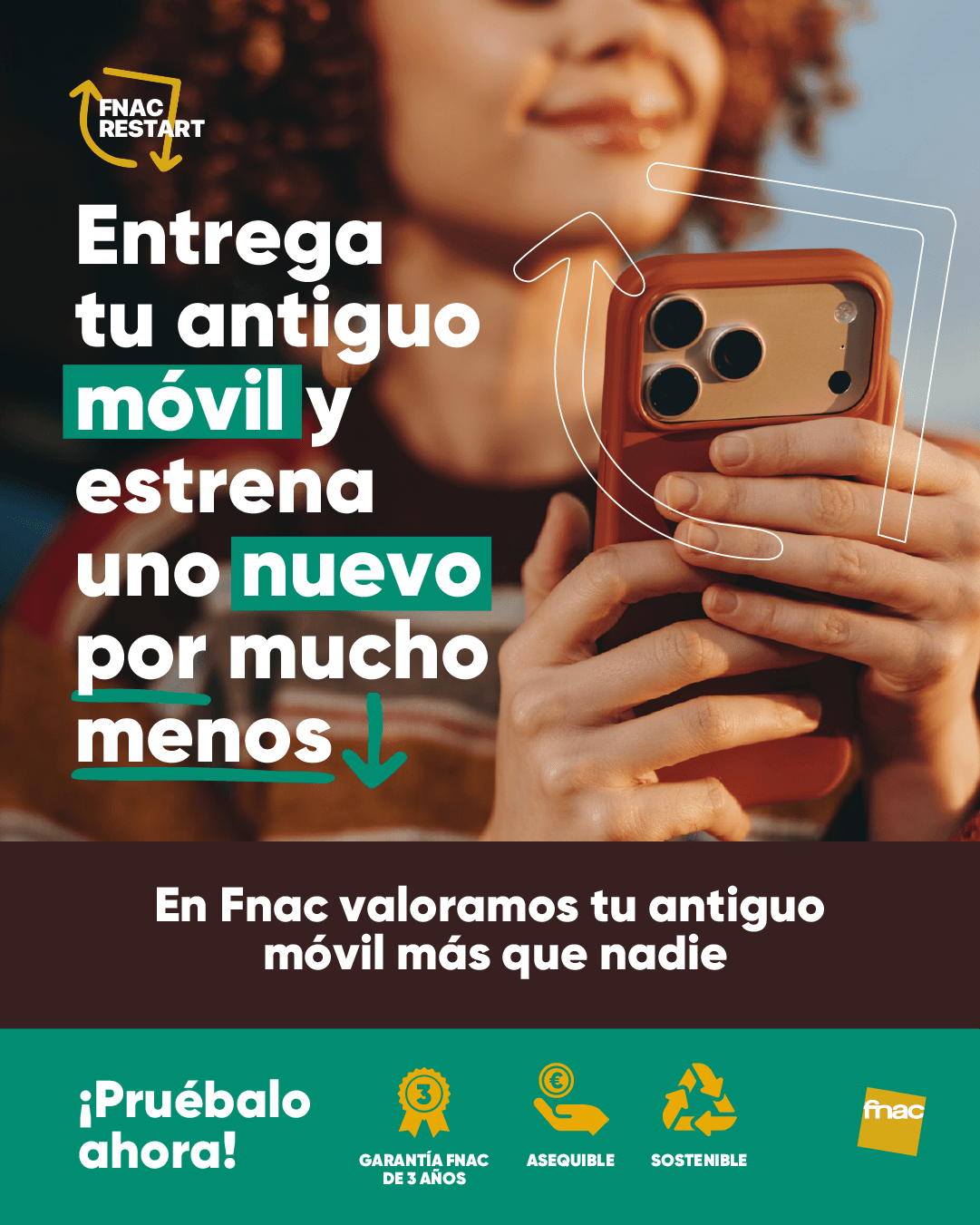Fnac España Facebook ad: Renueva tu Samsung