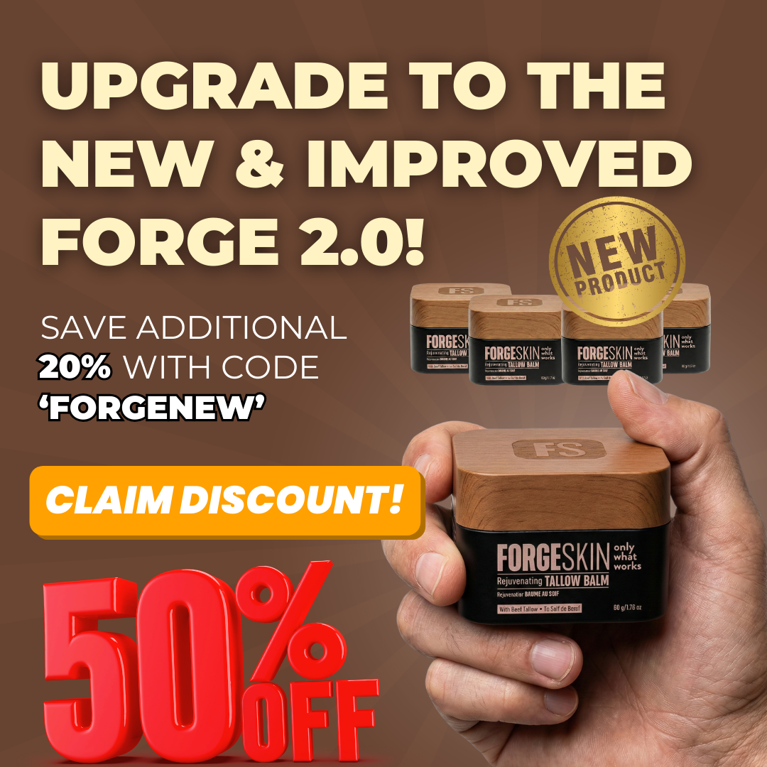 Forge Skin Facebook ad