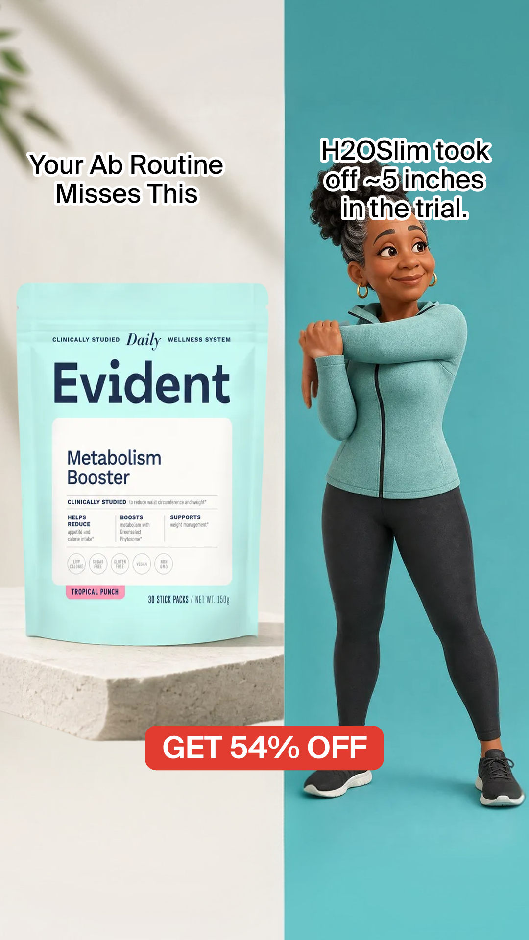 Evident Wellness Facebook ad