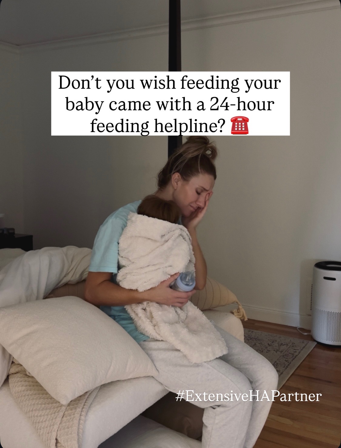 Extensive HA Facebook ad: Your 2 AM support system just arrived.