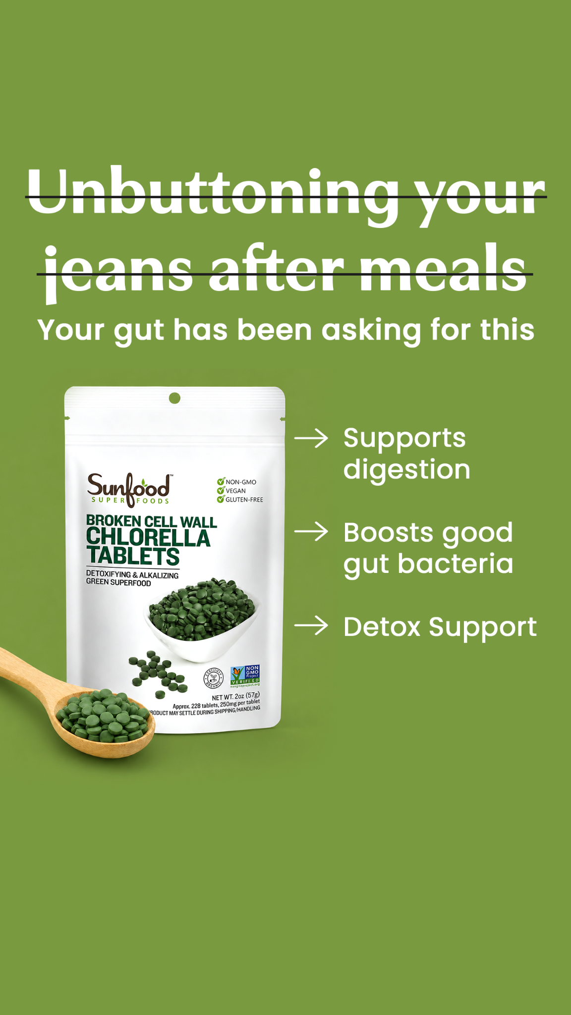 Sunfood Superfoods Facebook ad