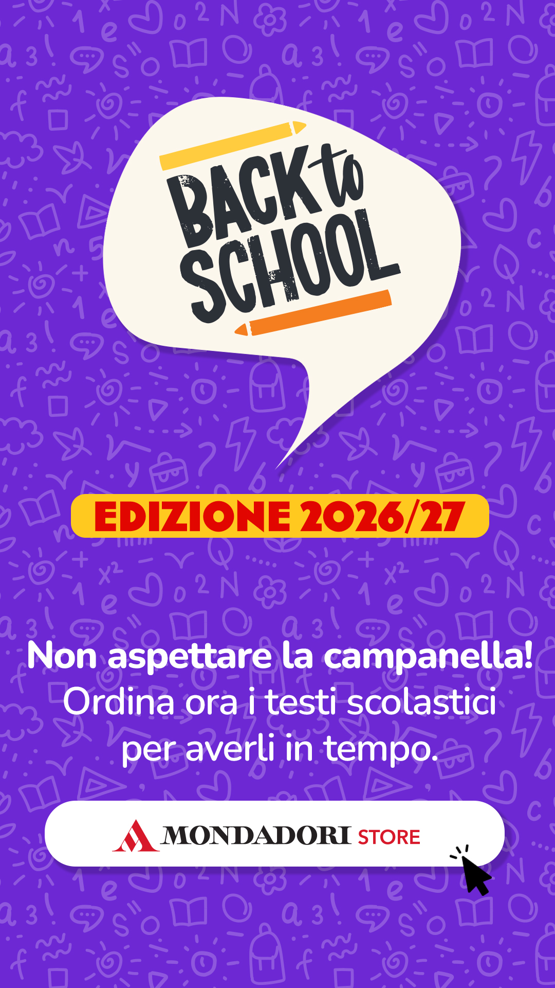 Mondadori Store Facebook ad