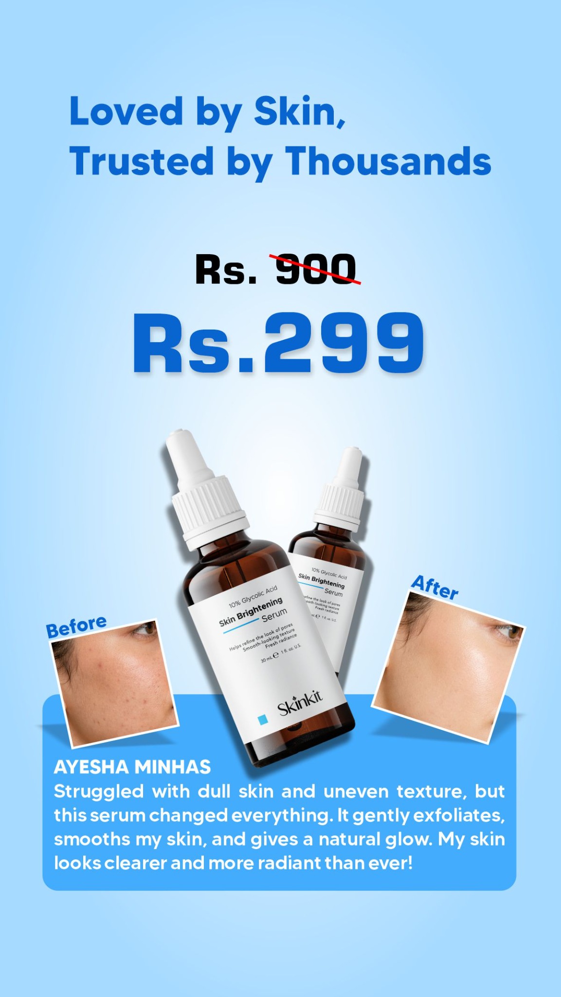 Skin Kit Facebook ad