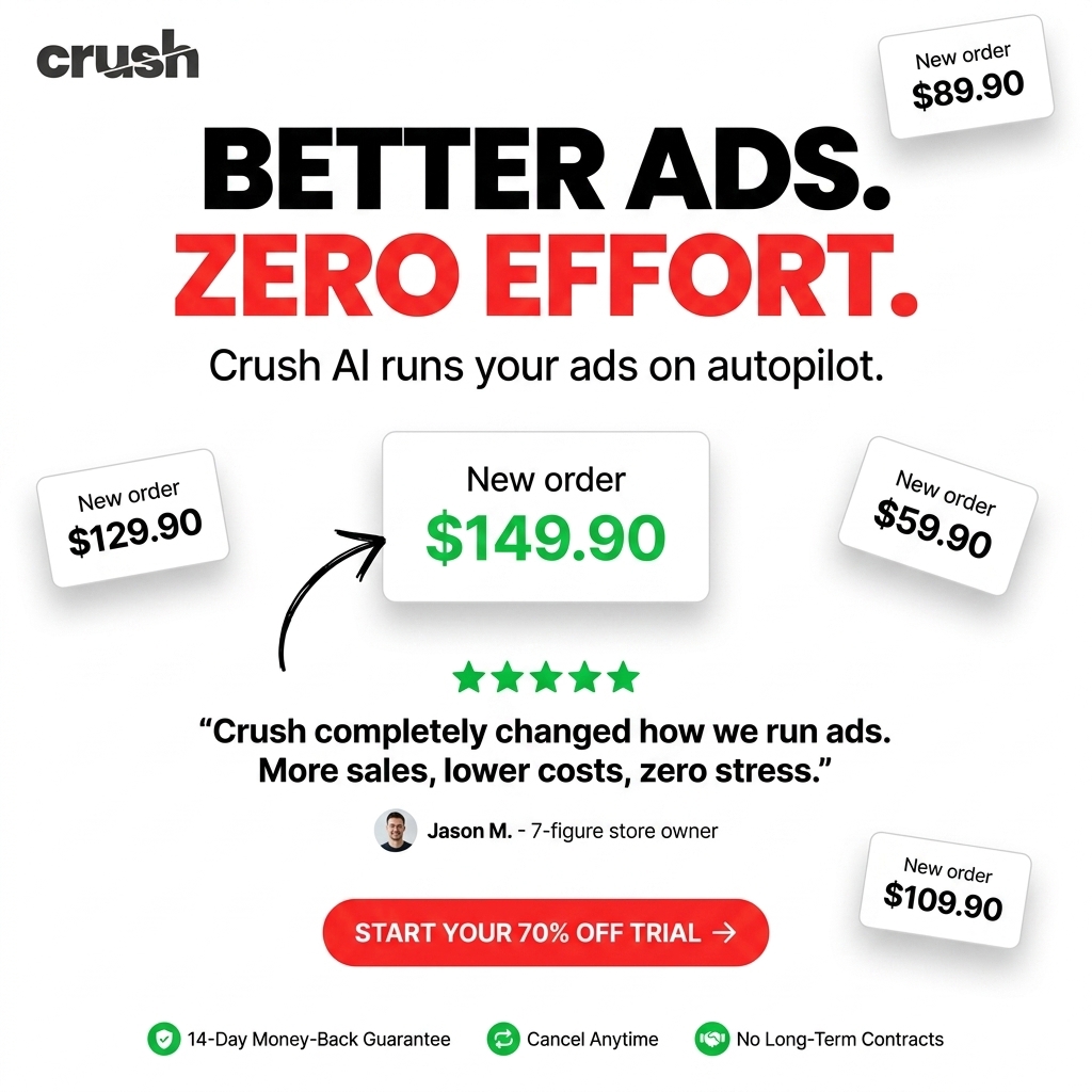 trycrush.ai Facebook ad