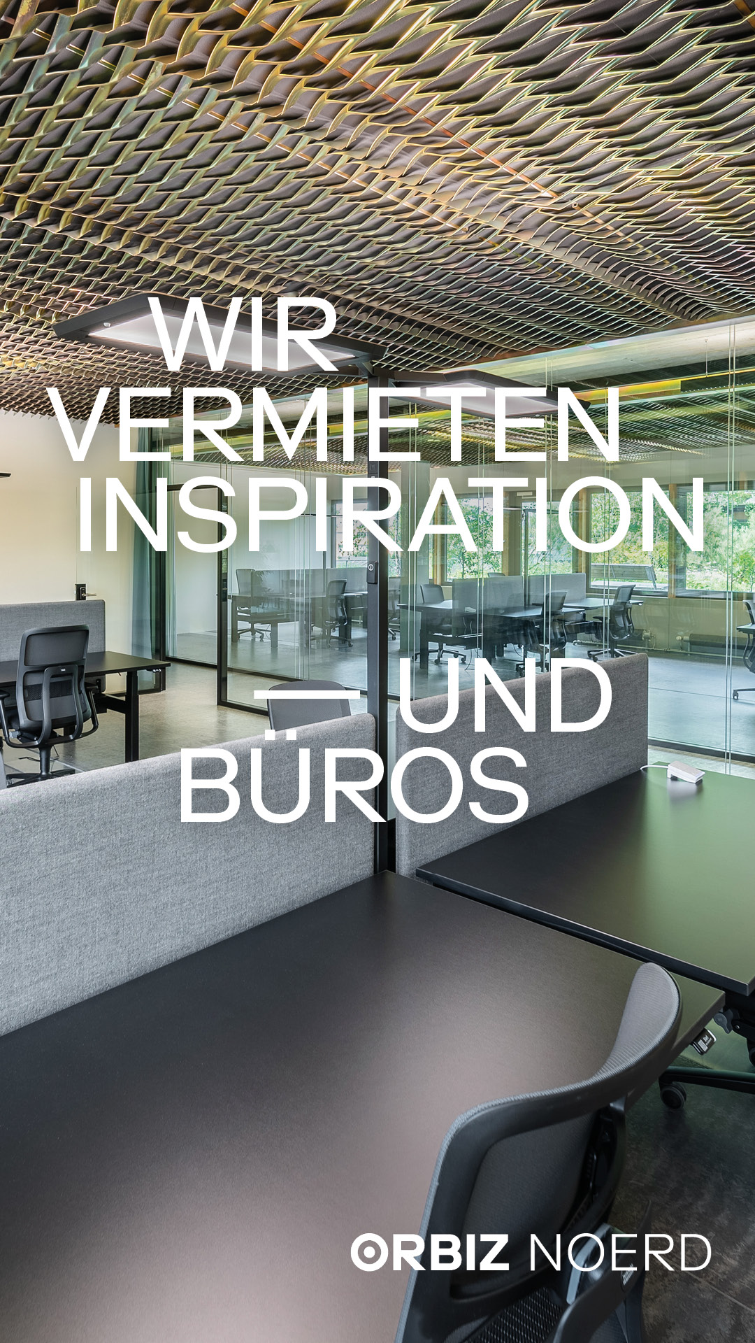 ORBIZ Noerd Facebook ad: Erlebe, wie flexibel und inspirierend deine Arbeitstage…