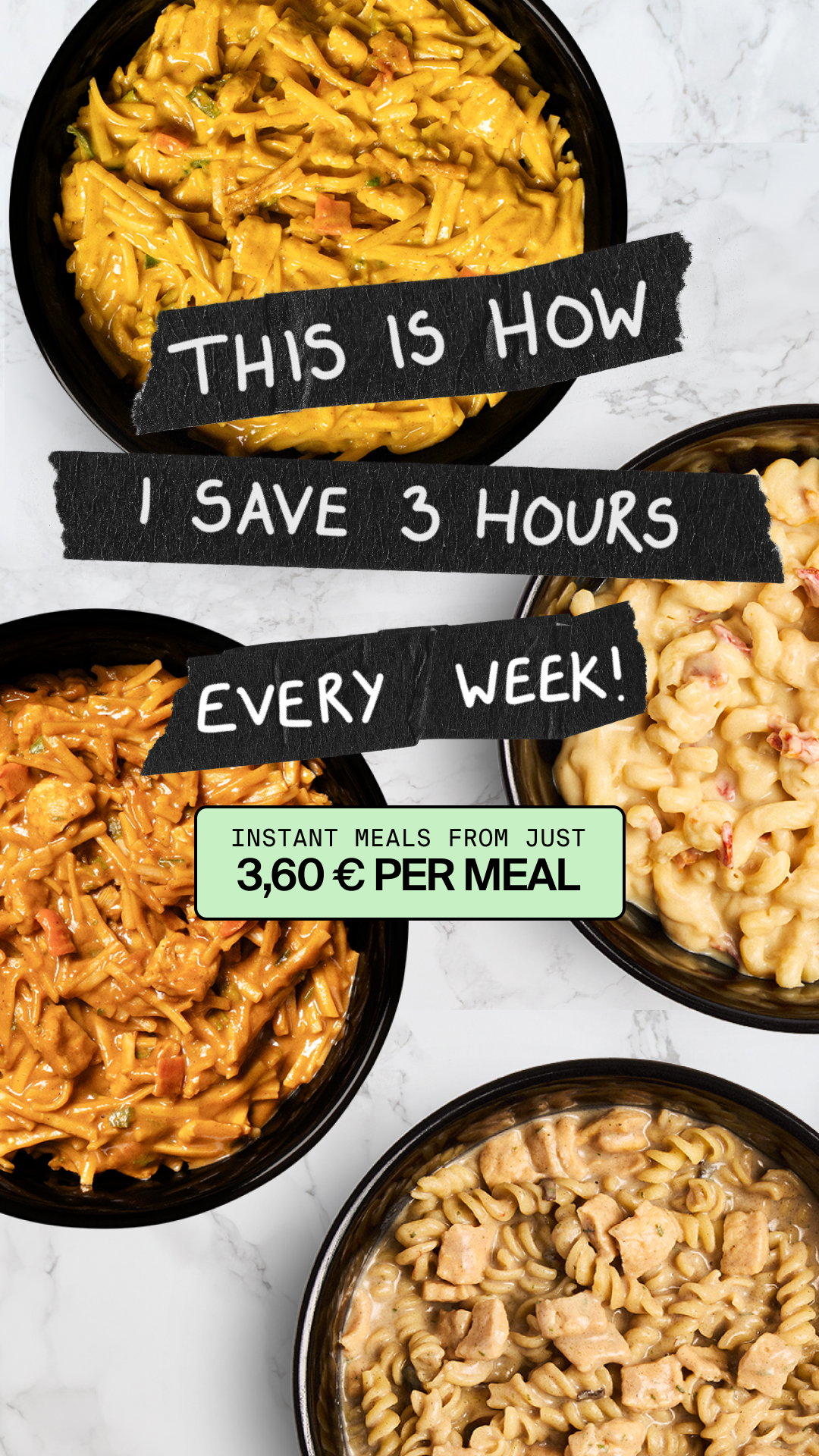Huel Facebook ad