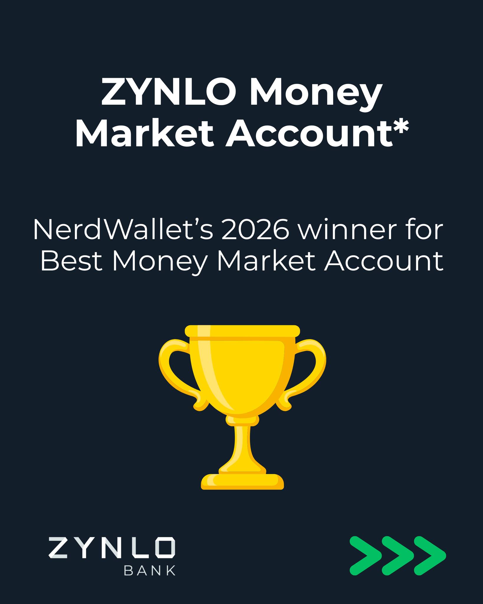 ZYNLO Bank Facebook ad: Digital banking done right