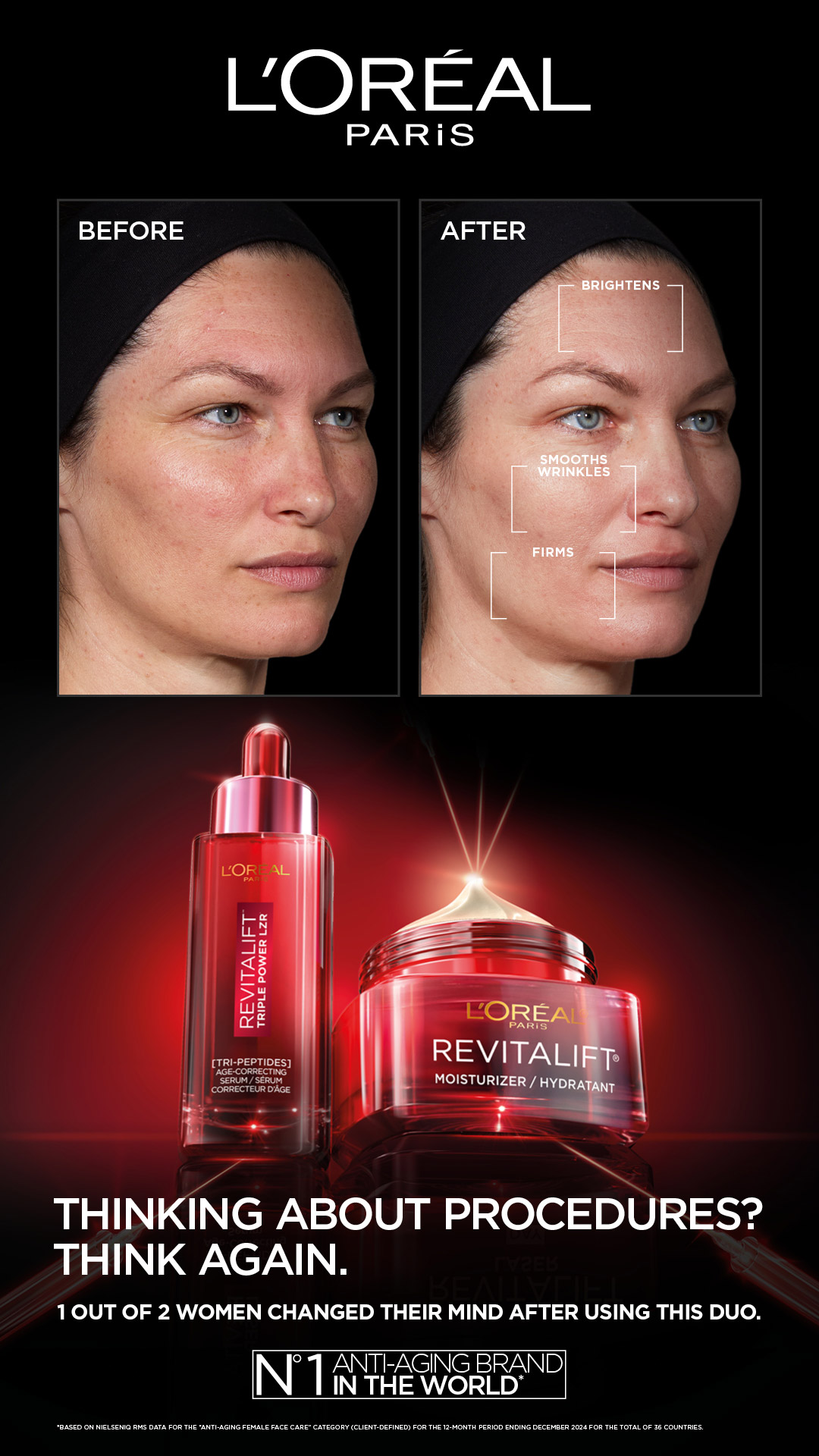 L'Oréal Paris Facebook ad from Jan 11, 2026