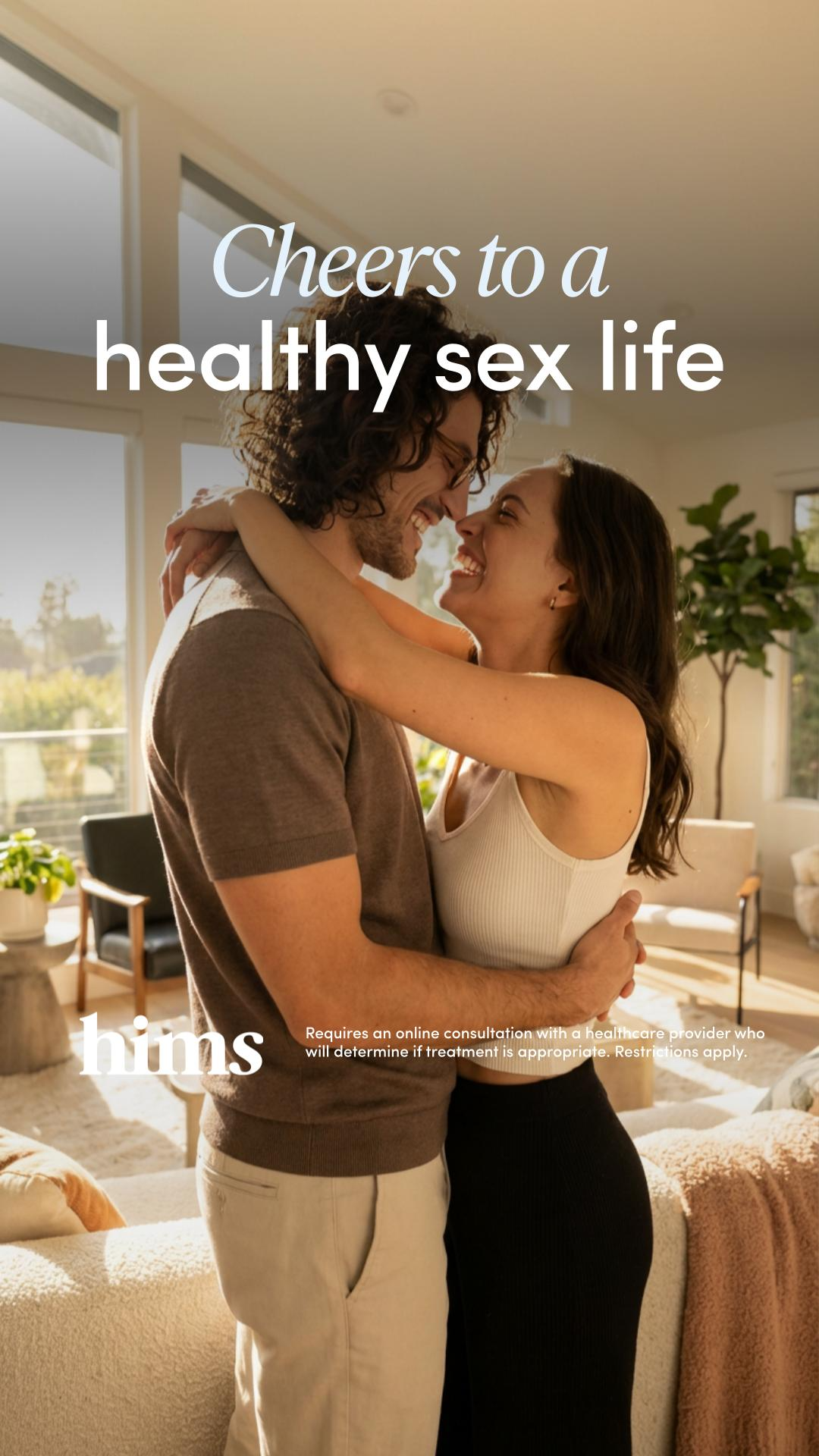 hims Facebook ad